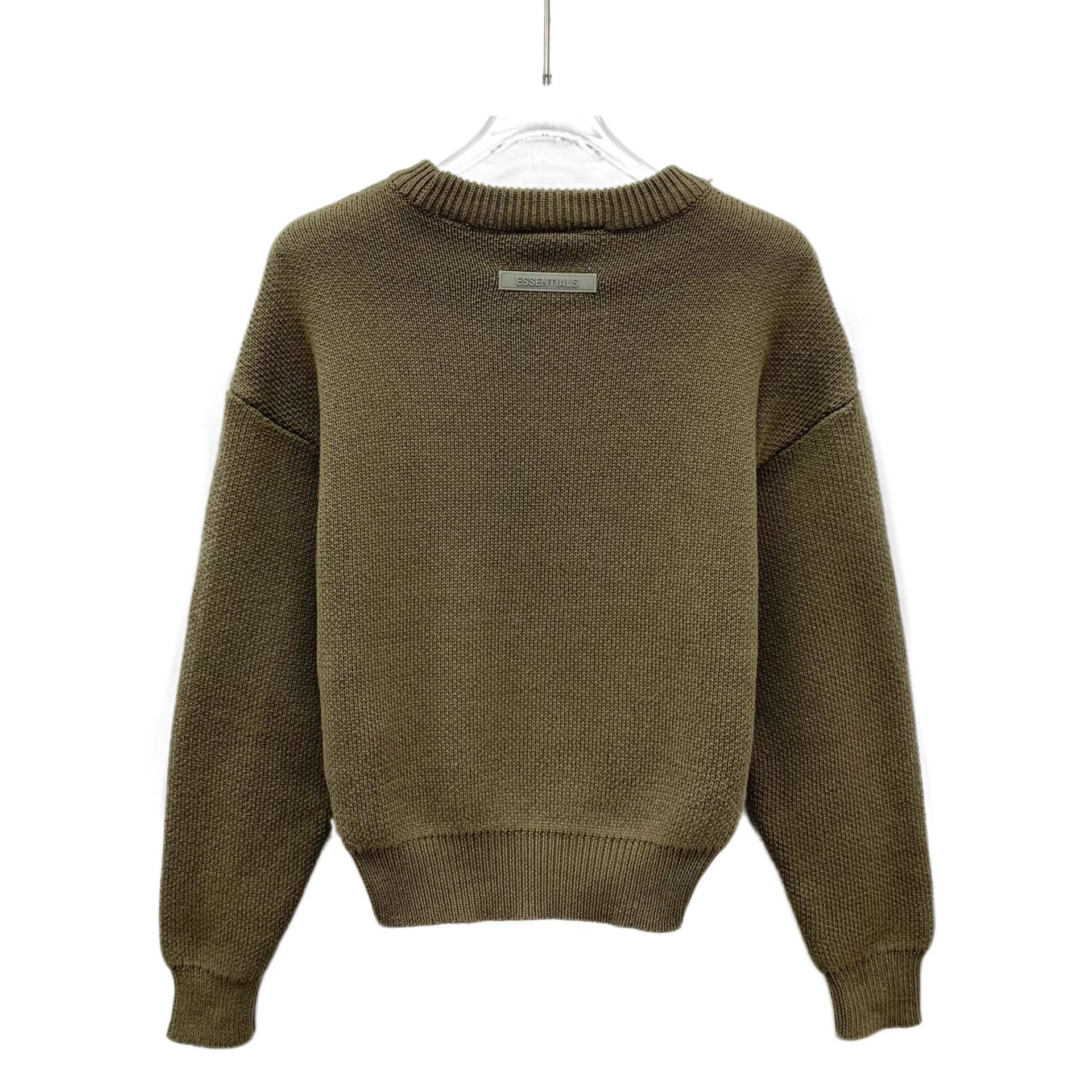 Essentials Essentials Olive Logo Knit Sweater S Size US S / EU 44-46 / 1 - 3 Thumbnail