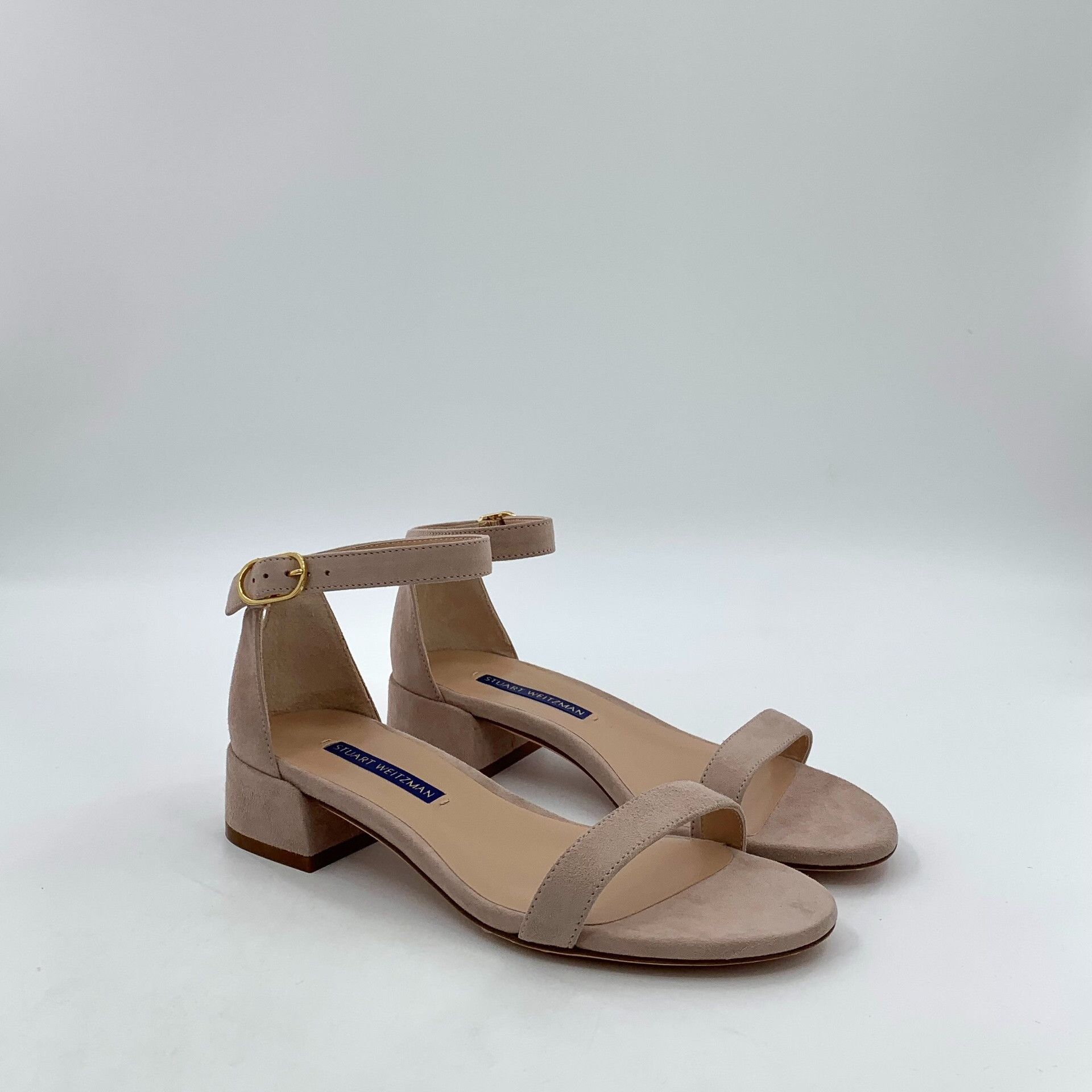 Stuart Weitzman Stuart Weitzman Nudistjune Suede Sandals 36.5 Size US 6.5 / IT 36.5 - 3 Thumbnail