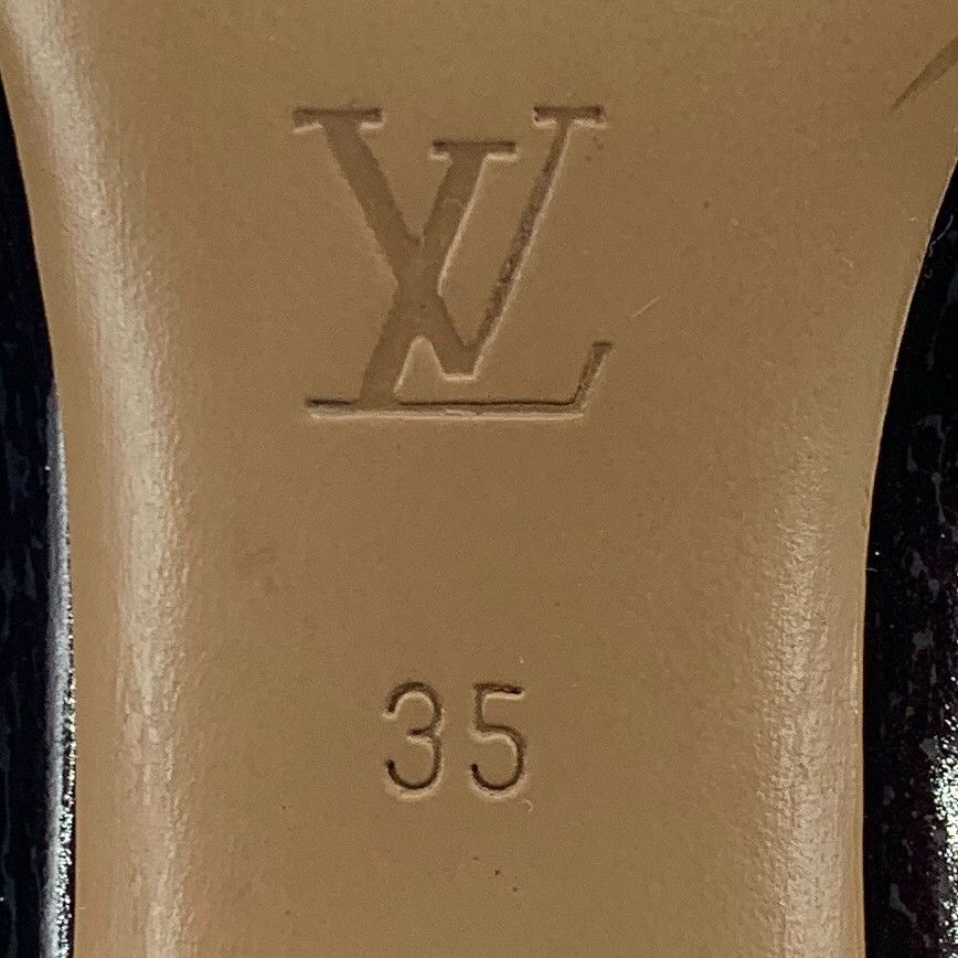 Louis Vuitton Louis Vuitton Lock Patent Leather Heels 35 Size US 5 / IT 35 - 8 Thumbnail