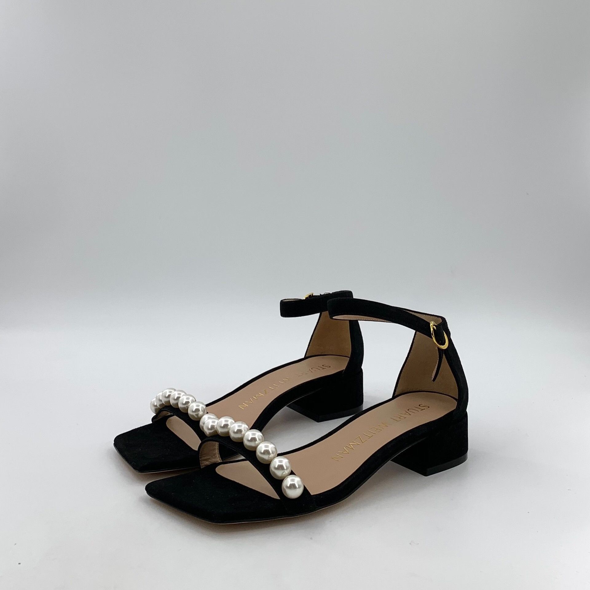Stuart Weitzman Stuart Weitzman Pearl Embellished Sandals Size 36.5 Size US 6.5 / IT 36.5 - 2 Thumbnail