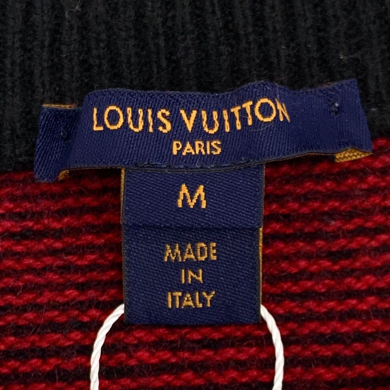 Louis Vuitton Louis Vuitton Striped Monogram Cashmere Sweater M Size M / US 6-8 / IT 42-44 - 6 Thumbnail