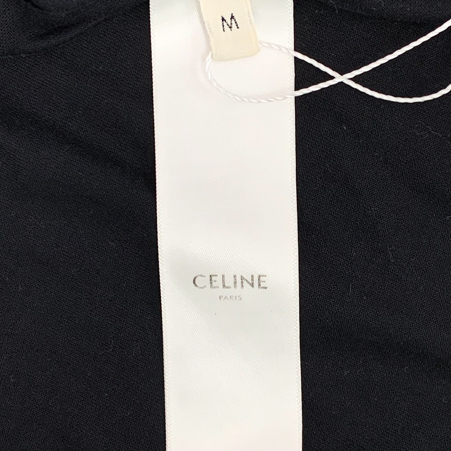 Celine Celine Triomphe Logo Ringer T-Shirt M Size M / US 6-8 / IT 42-44 - 8 Thumbnail