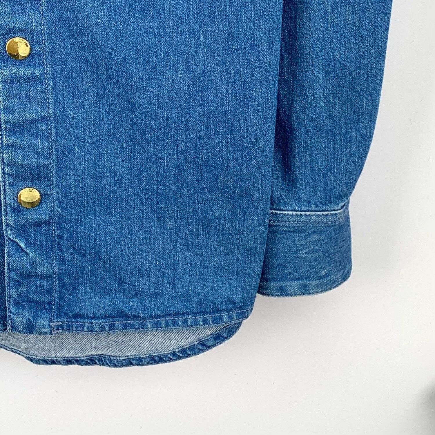 Gucci Gucci Horsebit Web Denim Shirt 46 Size US S / EU 44-46 / 1 - 5 Thumbnail