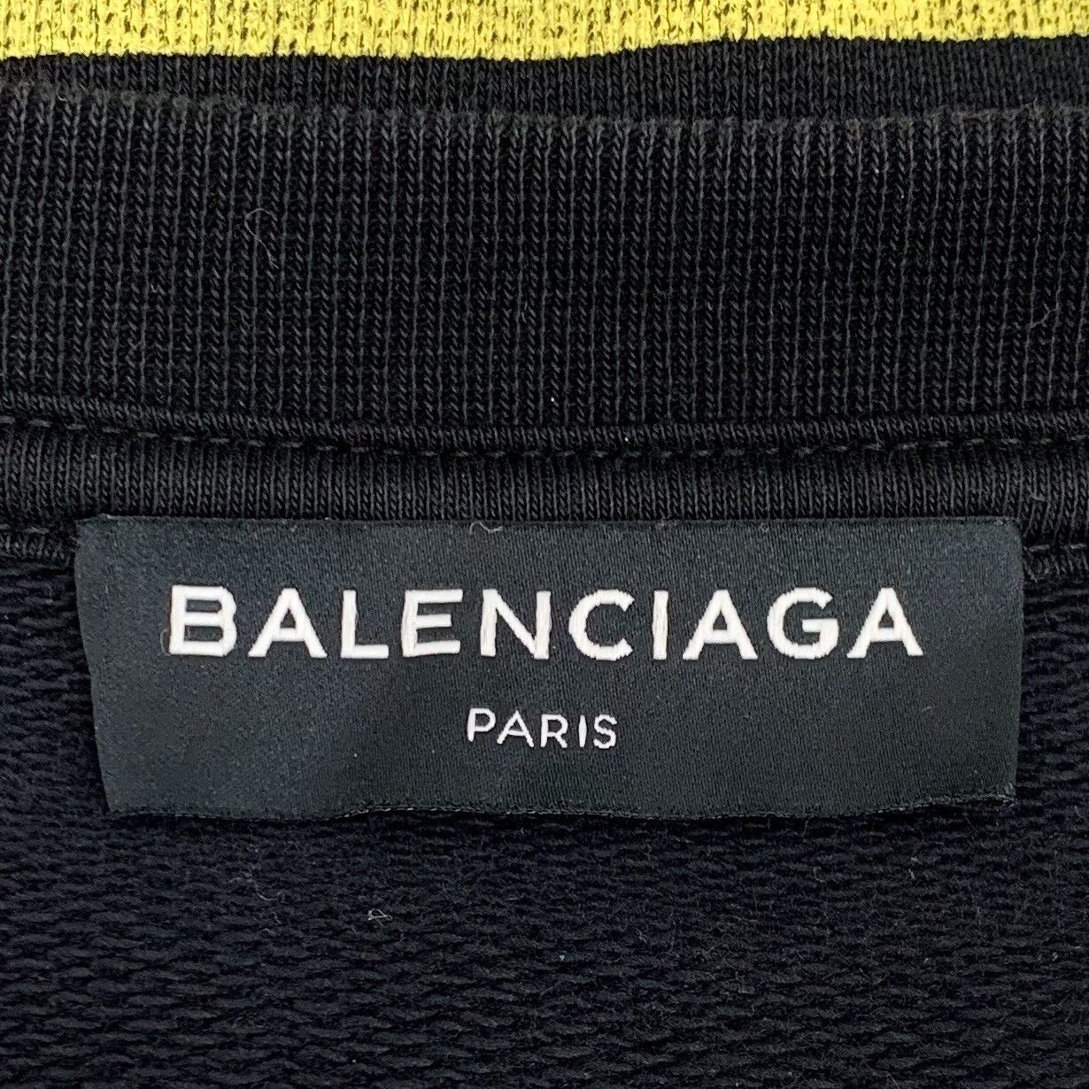 Balenciaga Balenciaga Striped HOMME Embroidered Sweater M Size US M / EU 48-50 / 2 - 7 Thumbnail