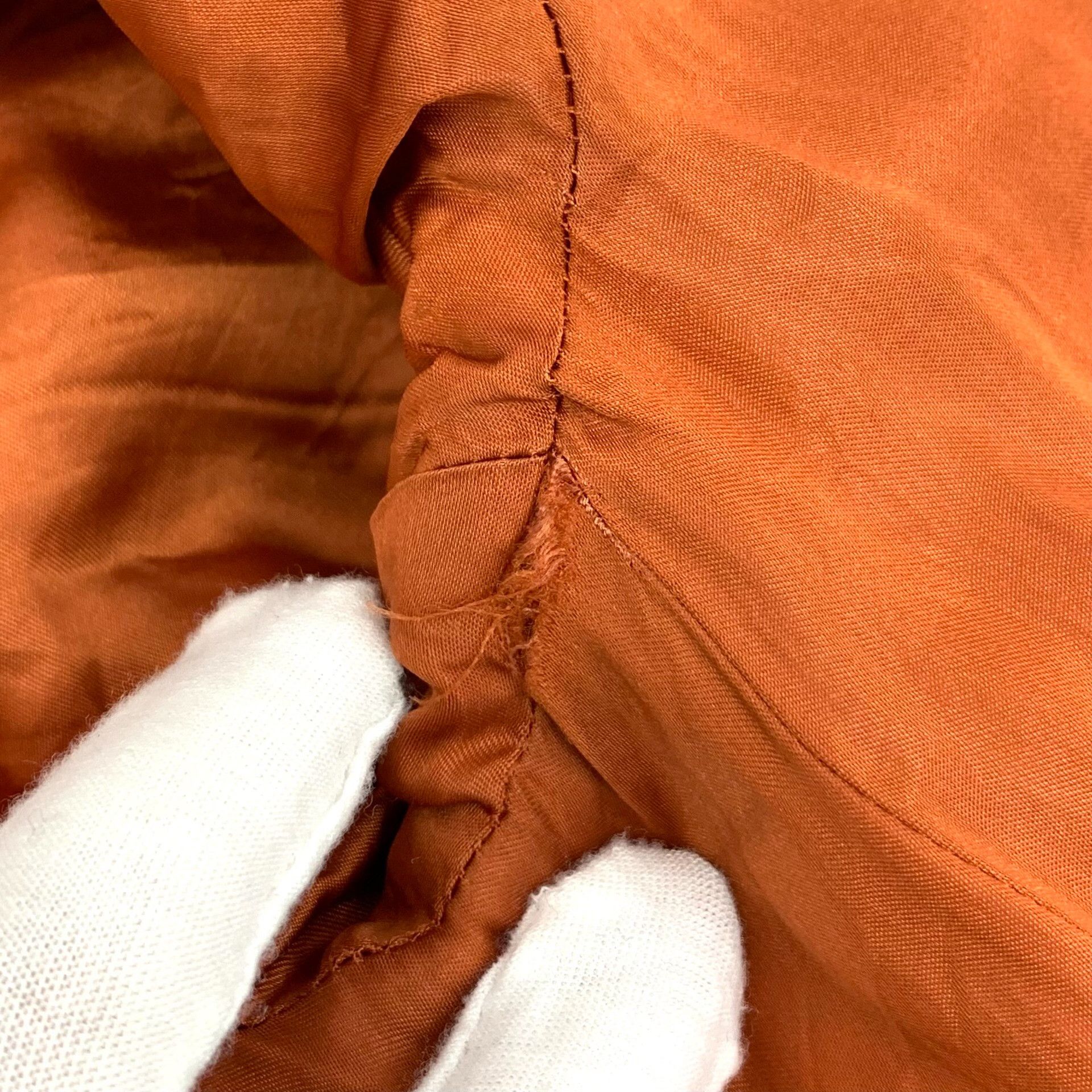 Max Mara MaxMara Orange Wool-Cashmere Stand Collar Coat IT 40 Size S / US 4 / IT 40 - 8 Thumbnail