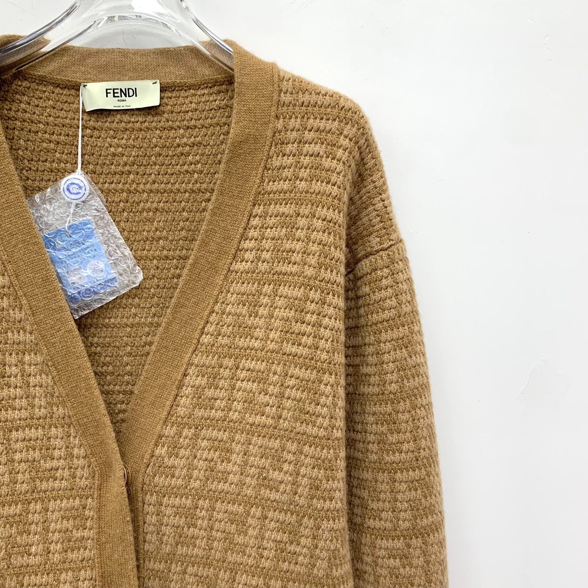 Fendi Fendi FF Monogram Cashmere Cardigan IT 38 Size XS / US 0-2 / IT 36-38 - 4 Thumbnail