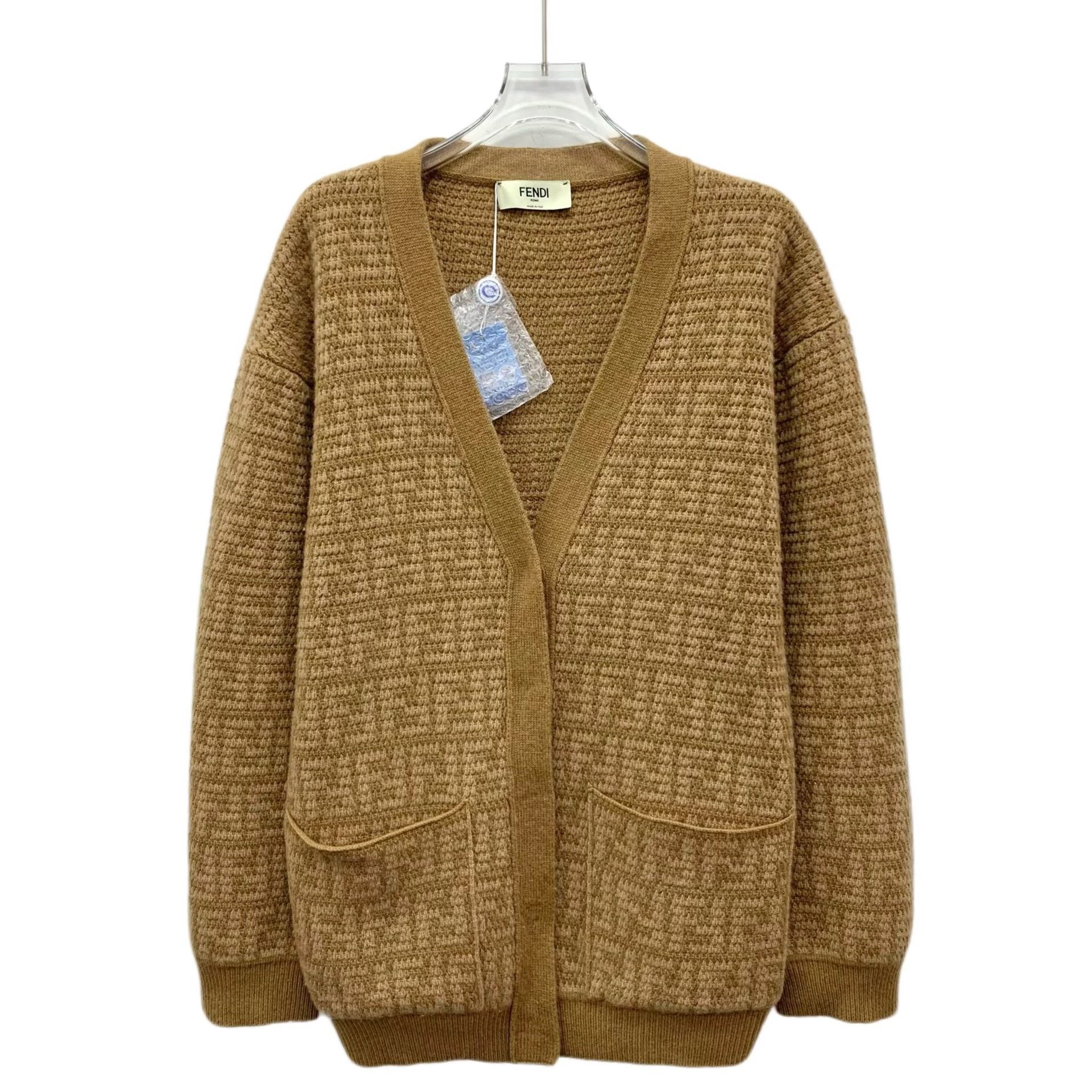Fendi Fendi FF Monogram Cashmere Cardigan IT 38 Size XS / US 0-2 / IT 36-38 - 2 Thumbnail