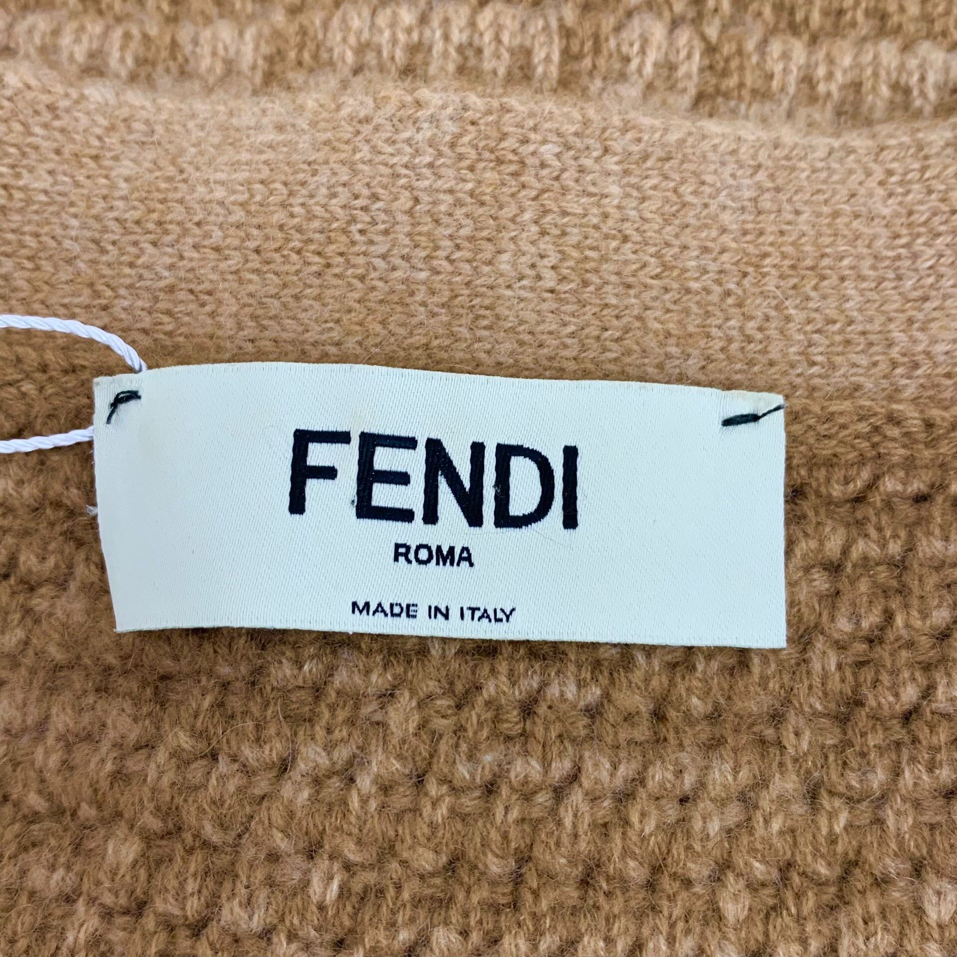 Fendi Fendi FF Monogram Cashmere Cardigan IT 38 Size XS / US 0-2 / IT 36-38 - 6 Thumbnail