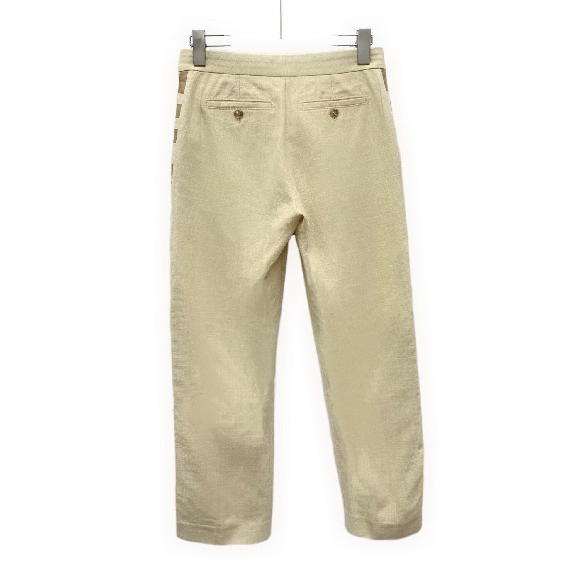 Burberry Burberry Side Stripe Silk Wool Pants IT 36 Size 25" / US 0 / IT 36 - 3 Thumbnail