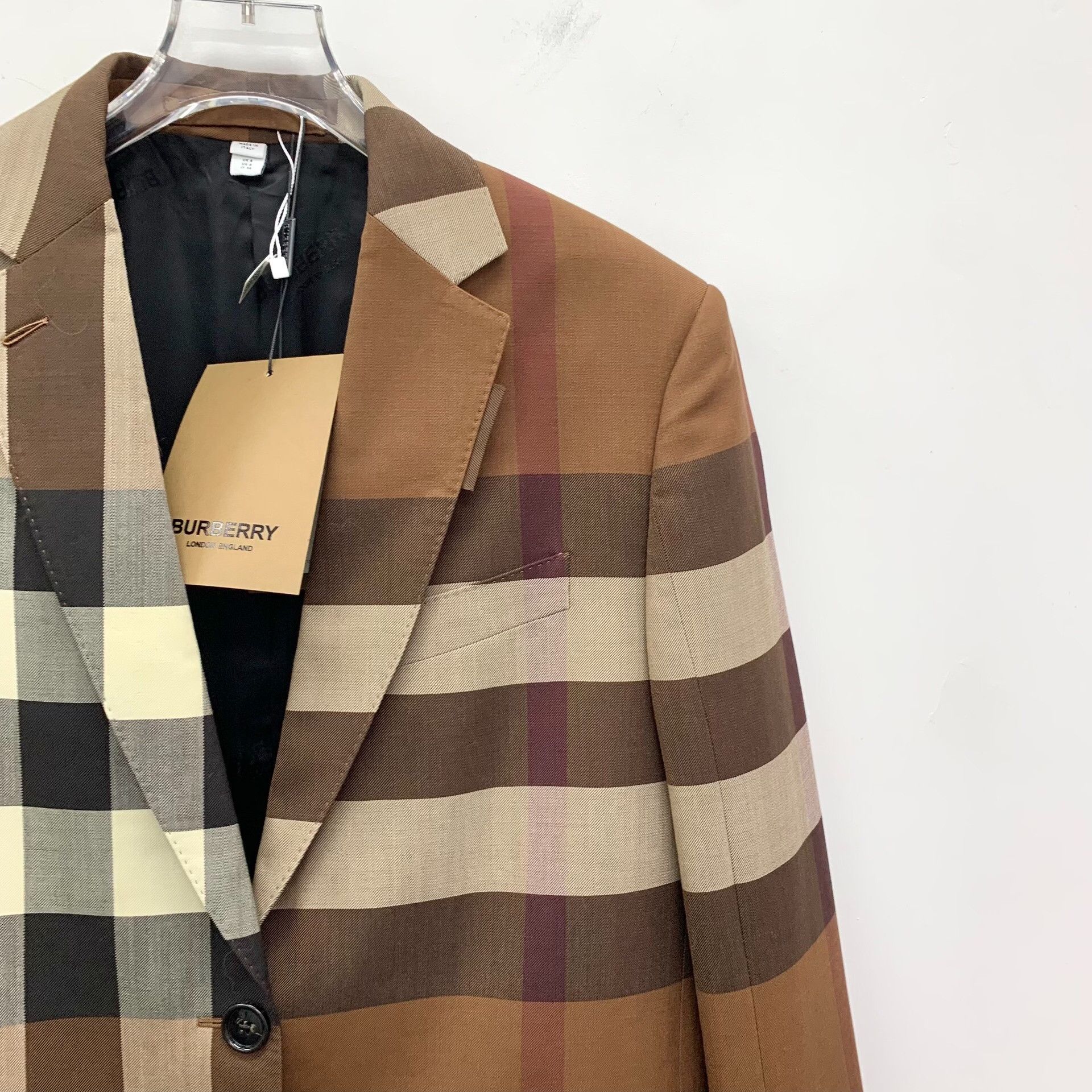 Burberry Burberry Classic Check Wool Blazer IT 38 Size XS / US 0-2 / IT 36-38 - 4 Thumbnail