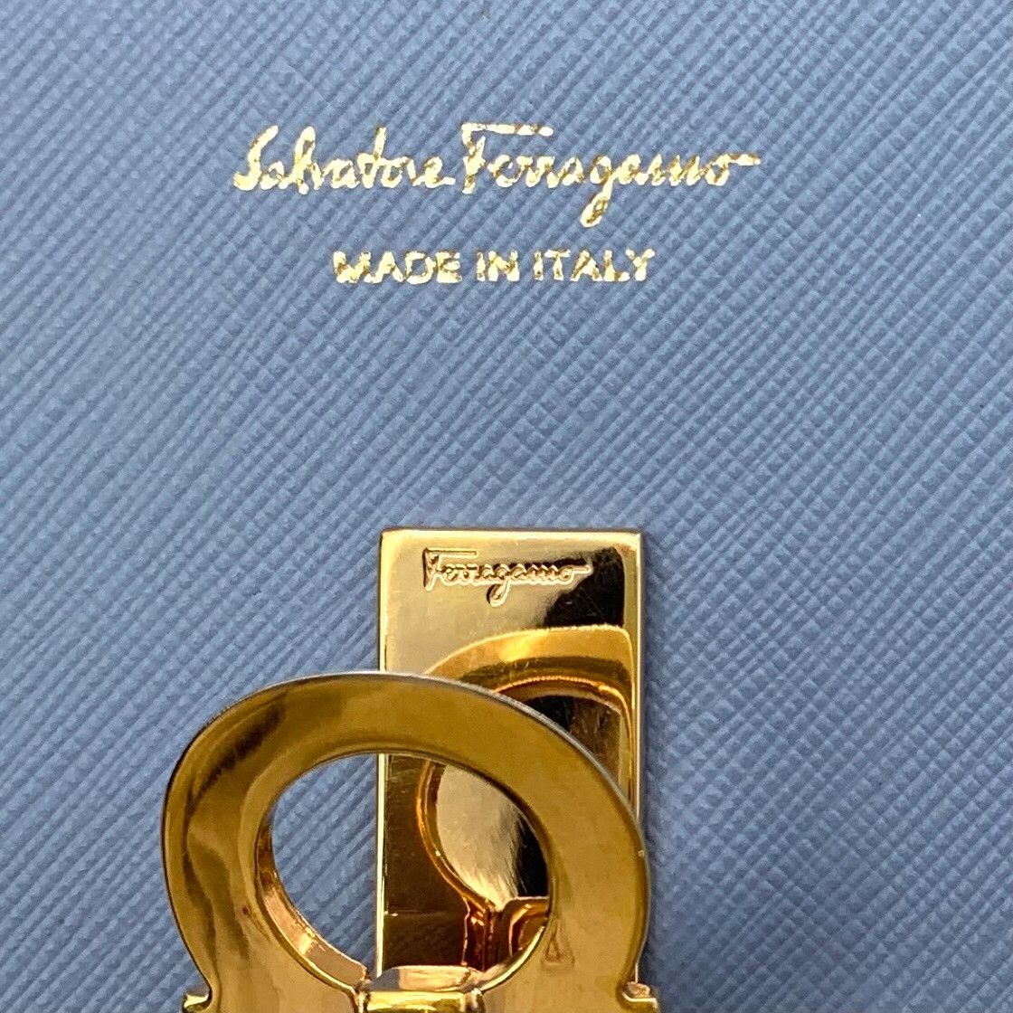 Salvatore Ferragamo Salvatore Ferragamo Gancini Saffiano Leather Wallet ONE SIZE Size ONE SIZE - 9 Thumbnail