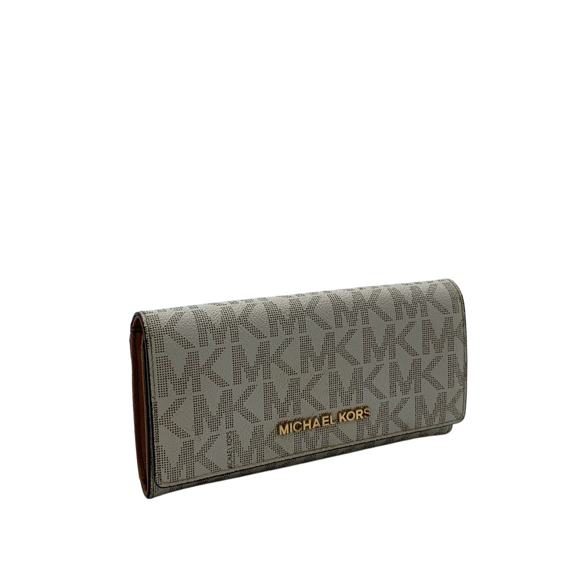 Michael Kors Michael Kors Monogram Jet Set Wallet ONE SIZE Size ONE SIZE - 4 Thumbnail