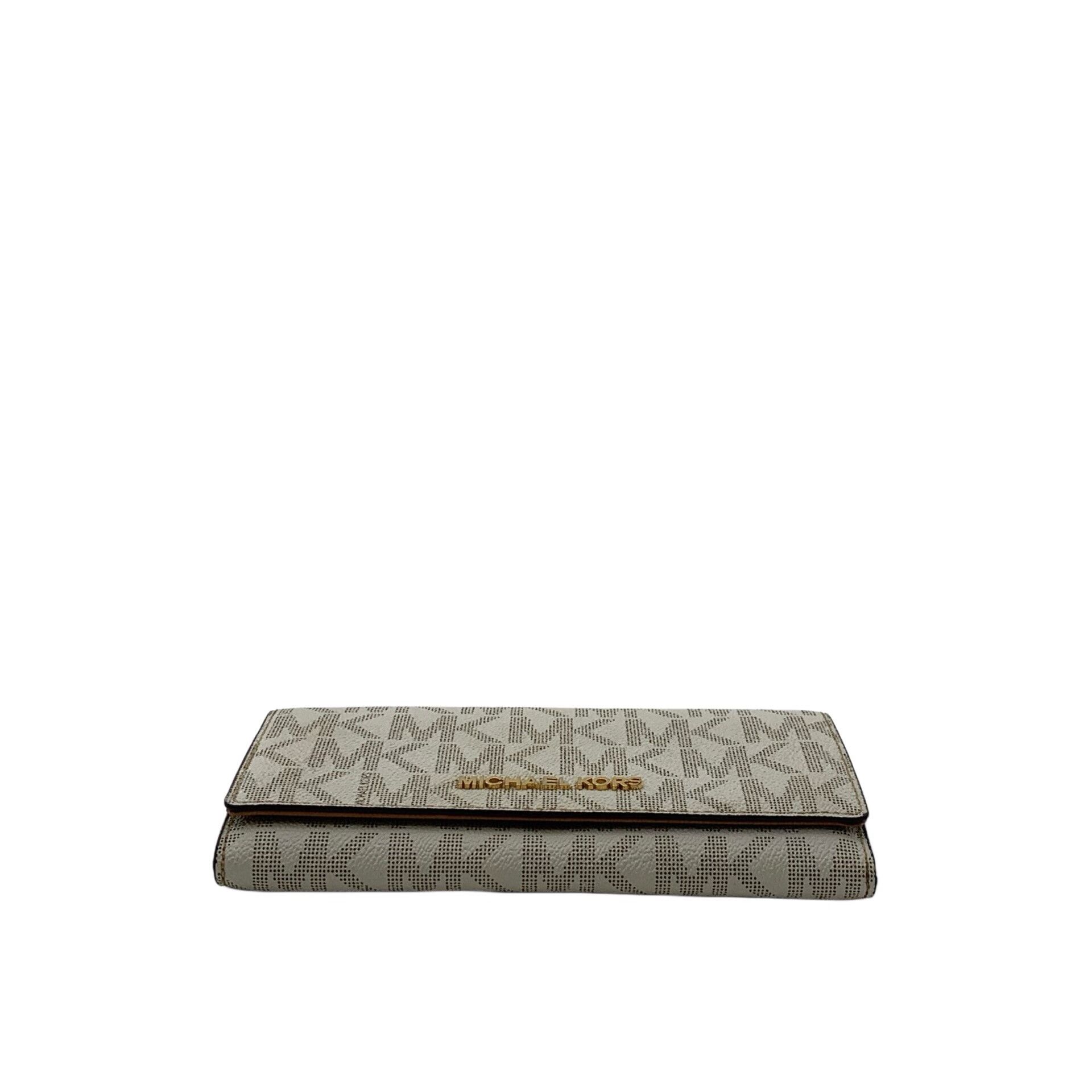 Michael Kors Michael Kors Monogram Jet Set Wallet ONE SIZE Size ONE SIZE - 6 Thumbnail