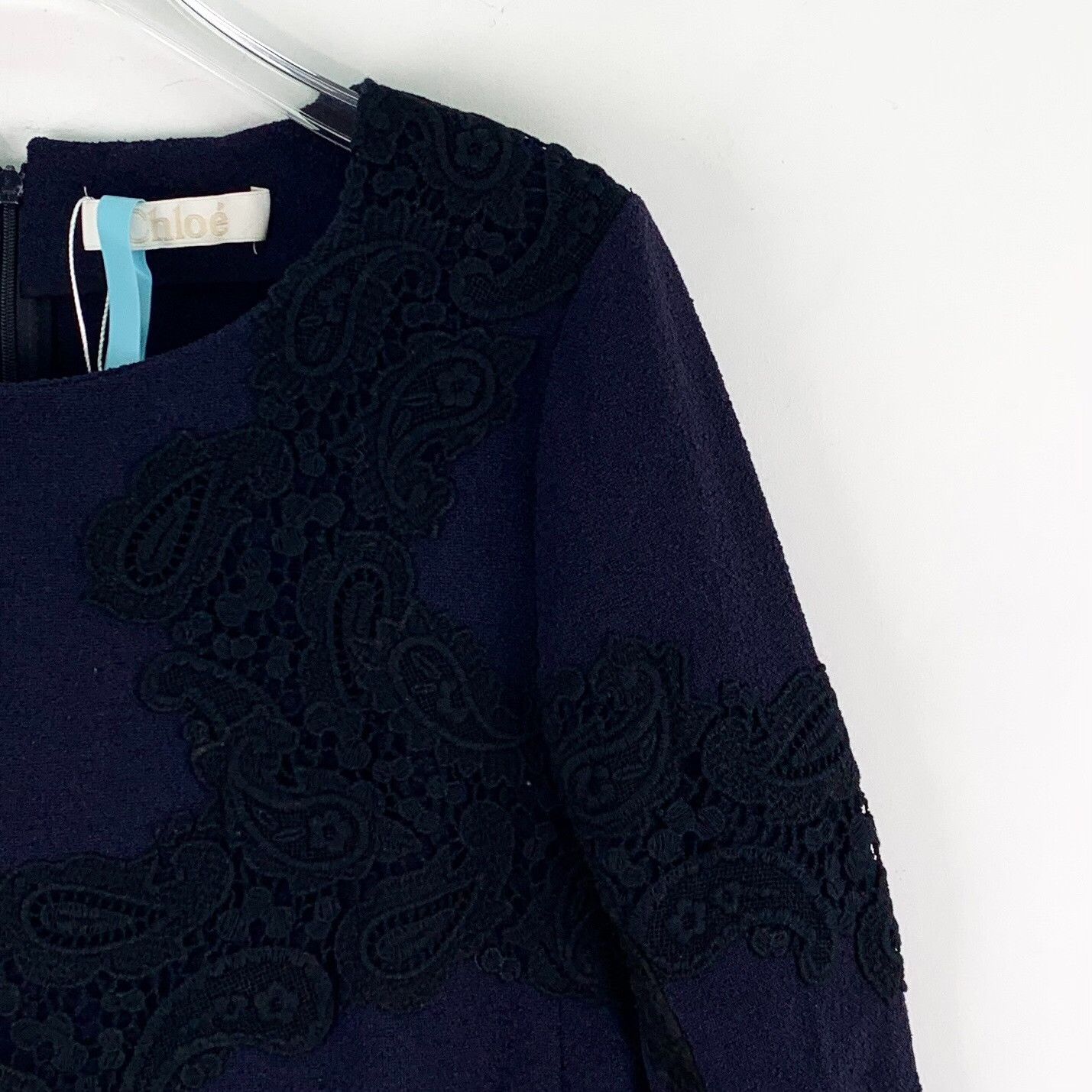 Chloe Chloe Embroidered Wool Sweater Size 34 Size XS / US 0-2 / IT 36-38 - 4 Thumbnail