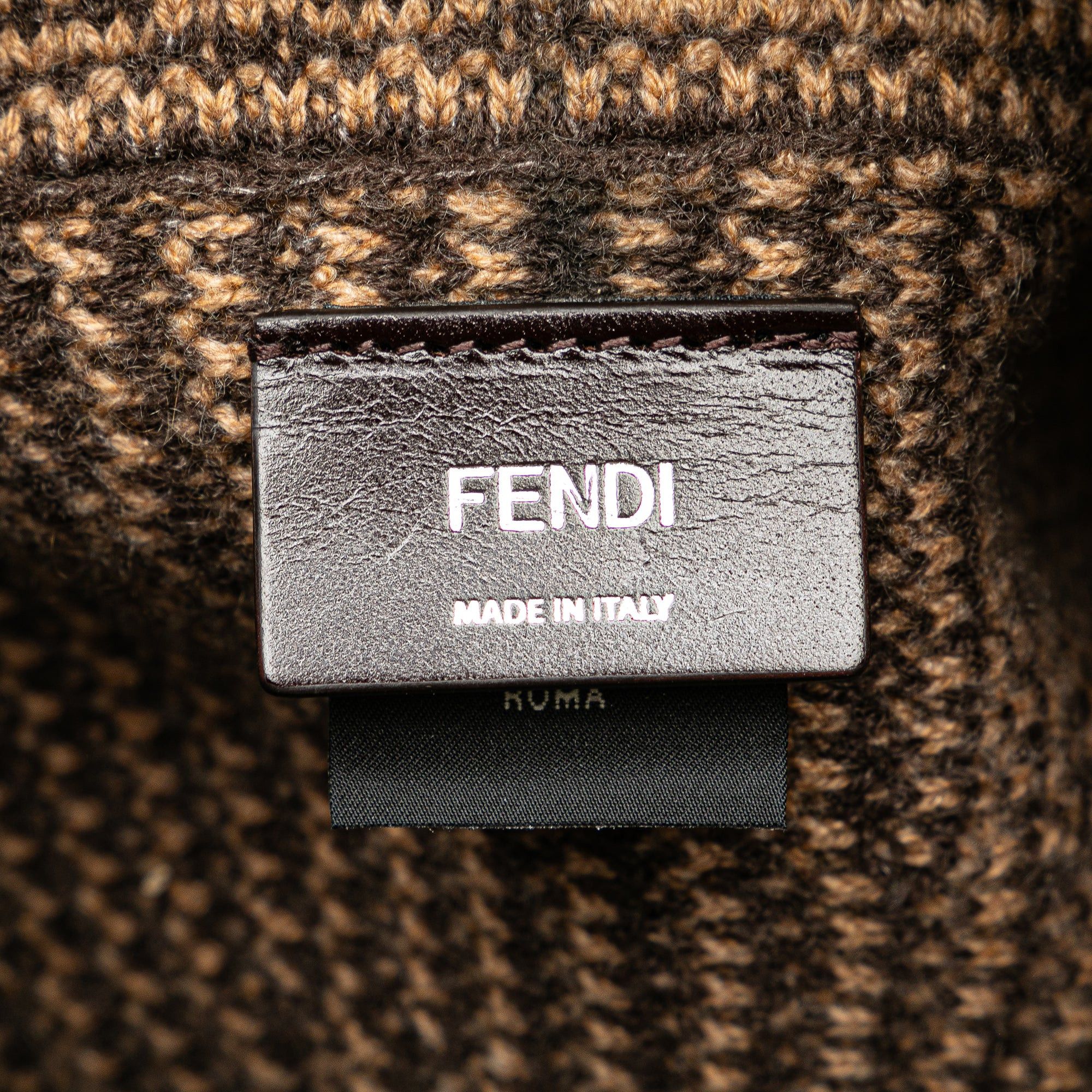 Fendi Zucca Cashmere Shopping Tote Size ONE SIZE - 5 Thumbnail