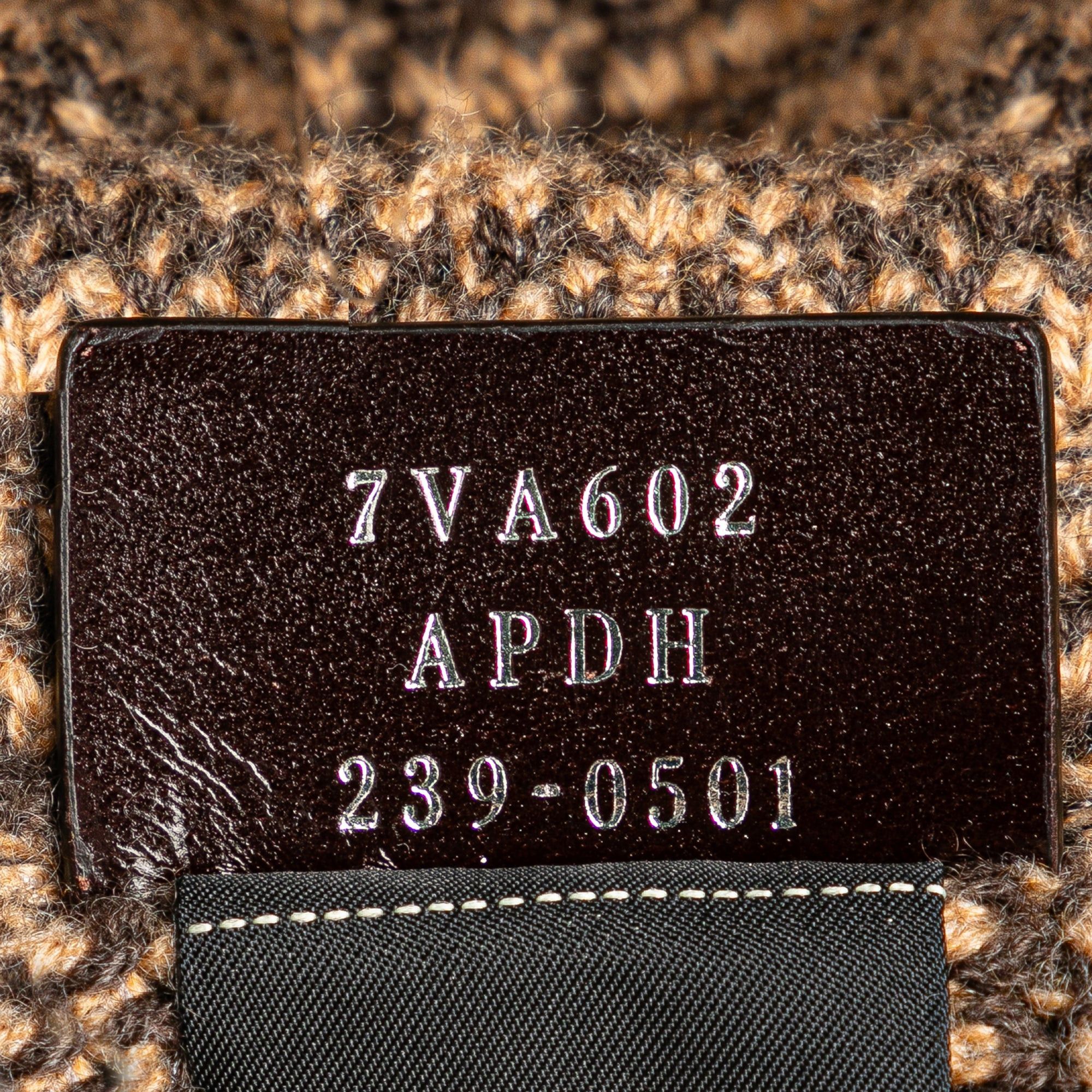 Fendi Zucca Cashmere Shopping Tote Size ONE SIZE - 6 Thumbnail