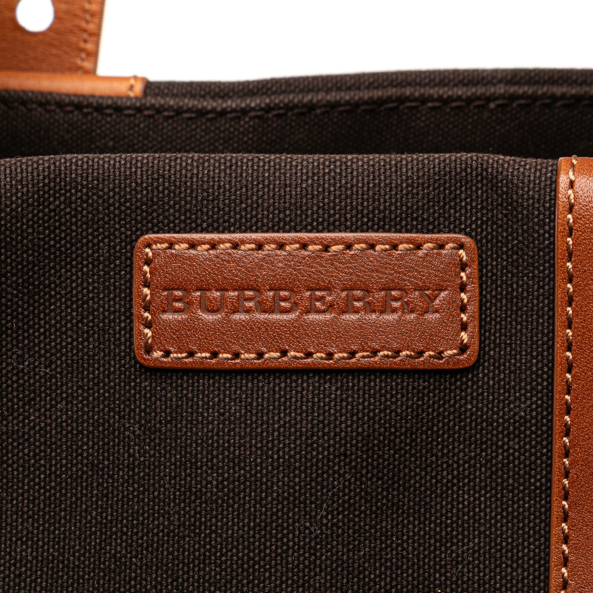 Burberry Canvas Tote Size ONE SIZE - 5 Thumbnail