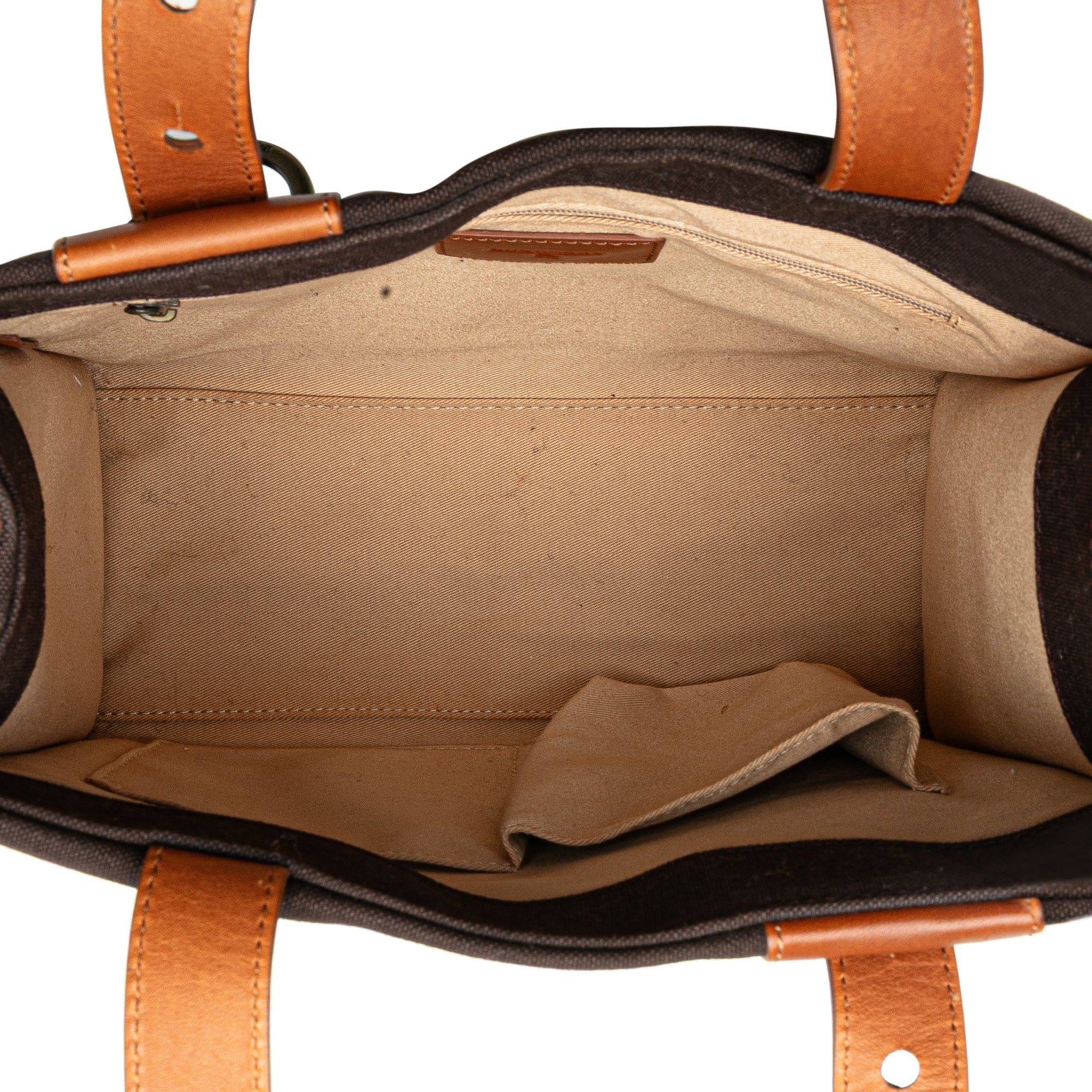 Burberry Canvas Tote Size ONE SIZE - 4 Thumbnail