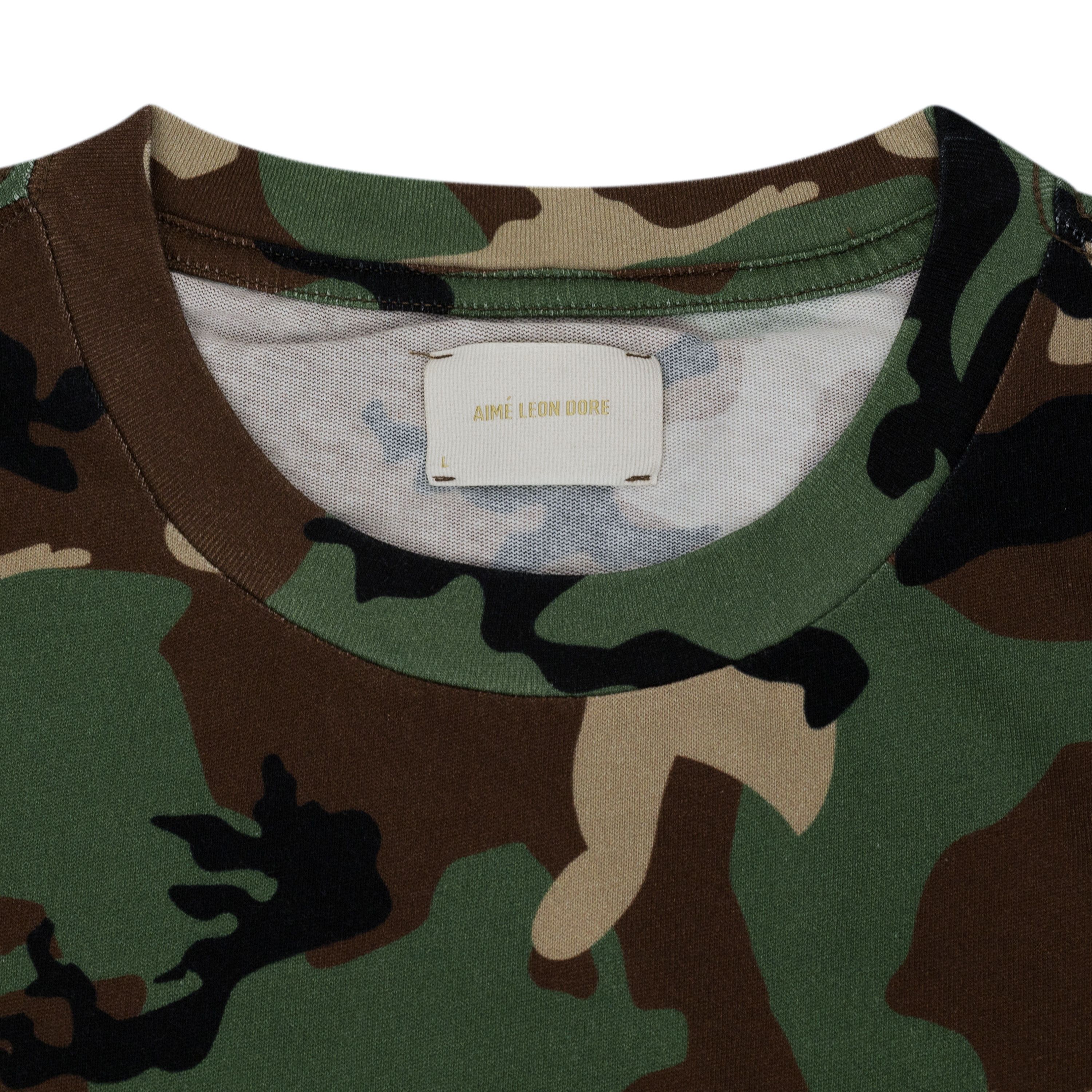 Aime Leon Dore Camo Unisphere T-Shirt SIZE S Size US S / EU 44-46 / 1 - 3 Thumbnail