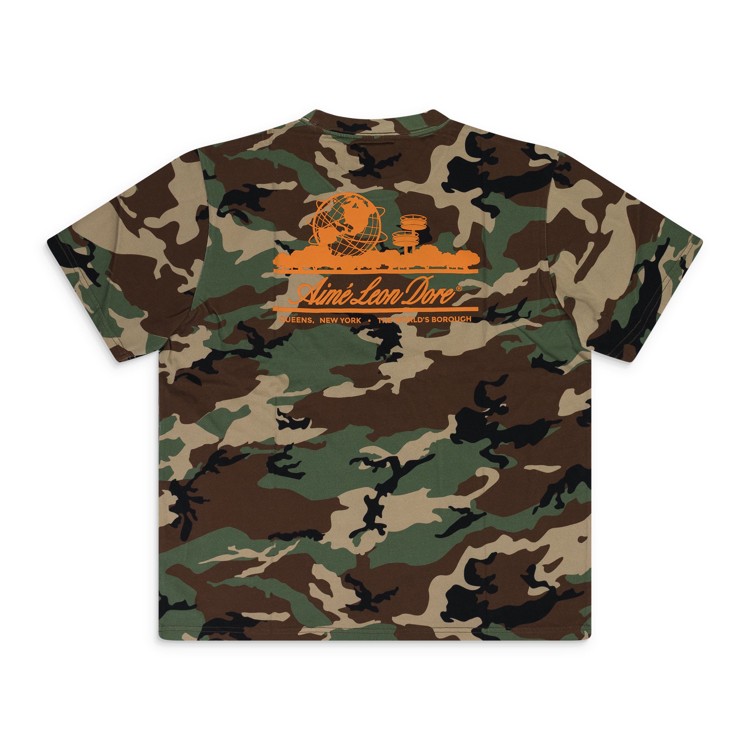 Aime Leon Dore Camo Unisphere T-Shirt SIZE XS Size US XS / EU 42 / 0 - 2 Thumbnail