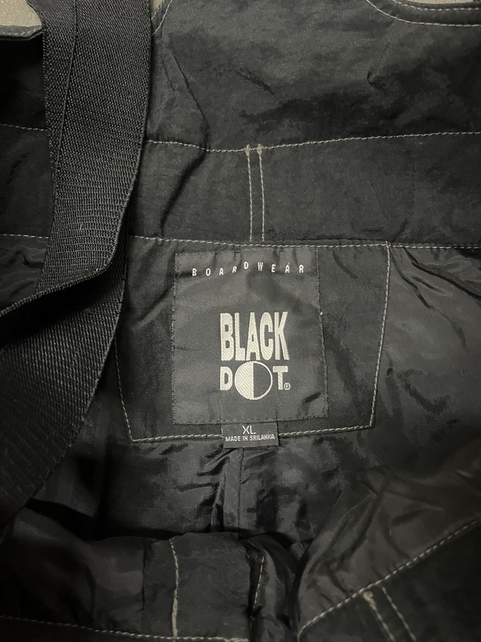 Carhartt × Vintage Vintage 2000s Black Dot Snowboard Snowpants Water Resistant Overalls Size XL Size US XL / EU 56 / 4 - 4 Thumbnail