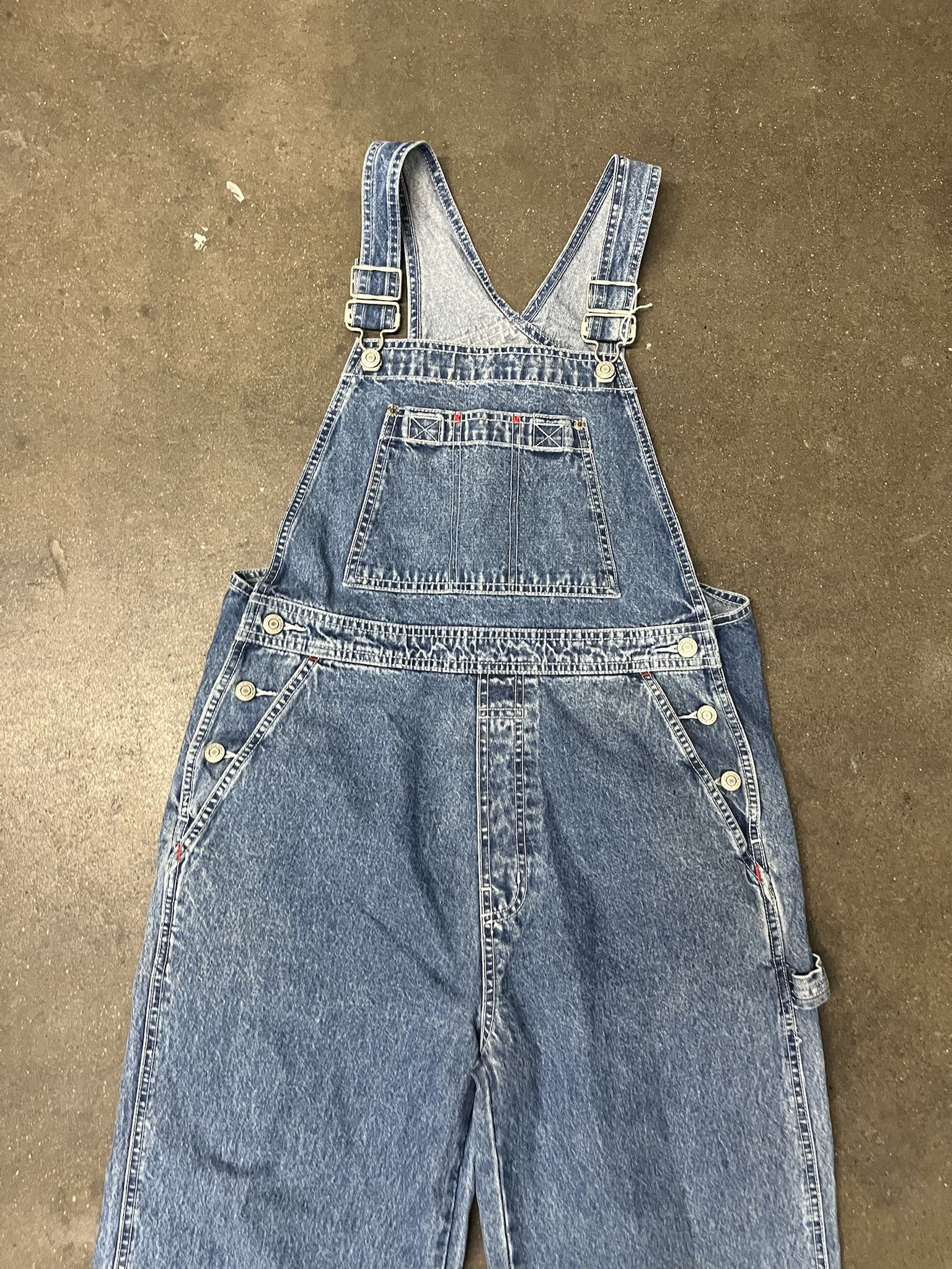 Carhartt × Gap × Vintage Vintage 2000s Gap Denim Overalls Size Small Size US S / EU 44-46 / 1 - 2 Thumbnail