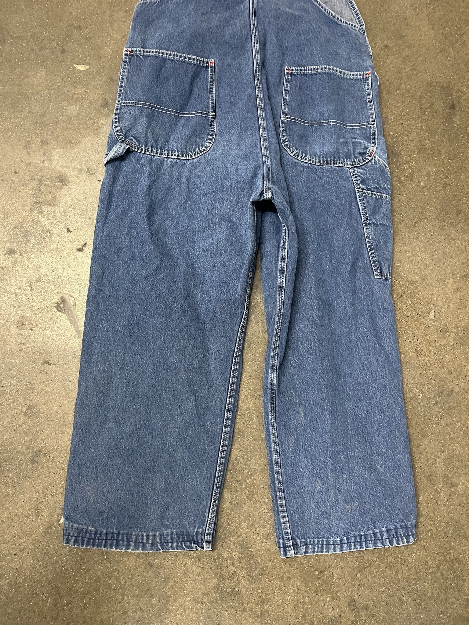 Carhartt × Dickies × Vintage Vintage 1990s Dickies Denim Overalls Size 38 Size US 38 / EU 54 - 7 Thumbnail