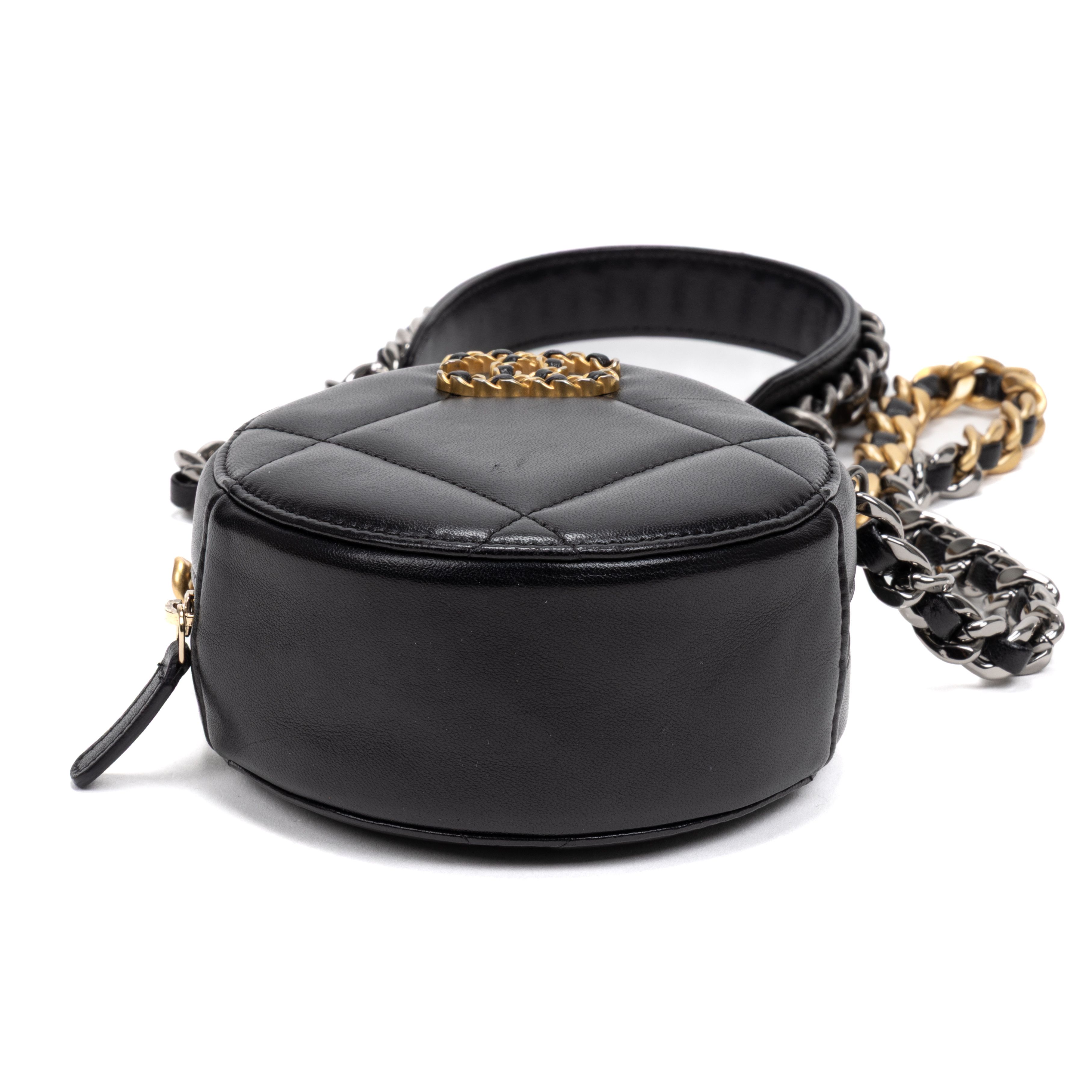 Chanel 19 Round Chain Clutch Small Size ONE SIZE - 6 Thumbnail