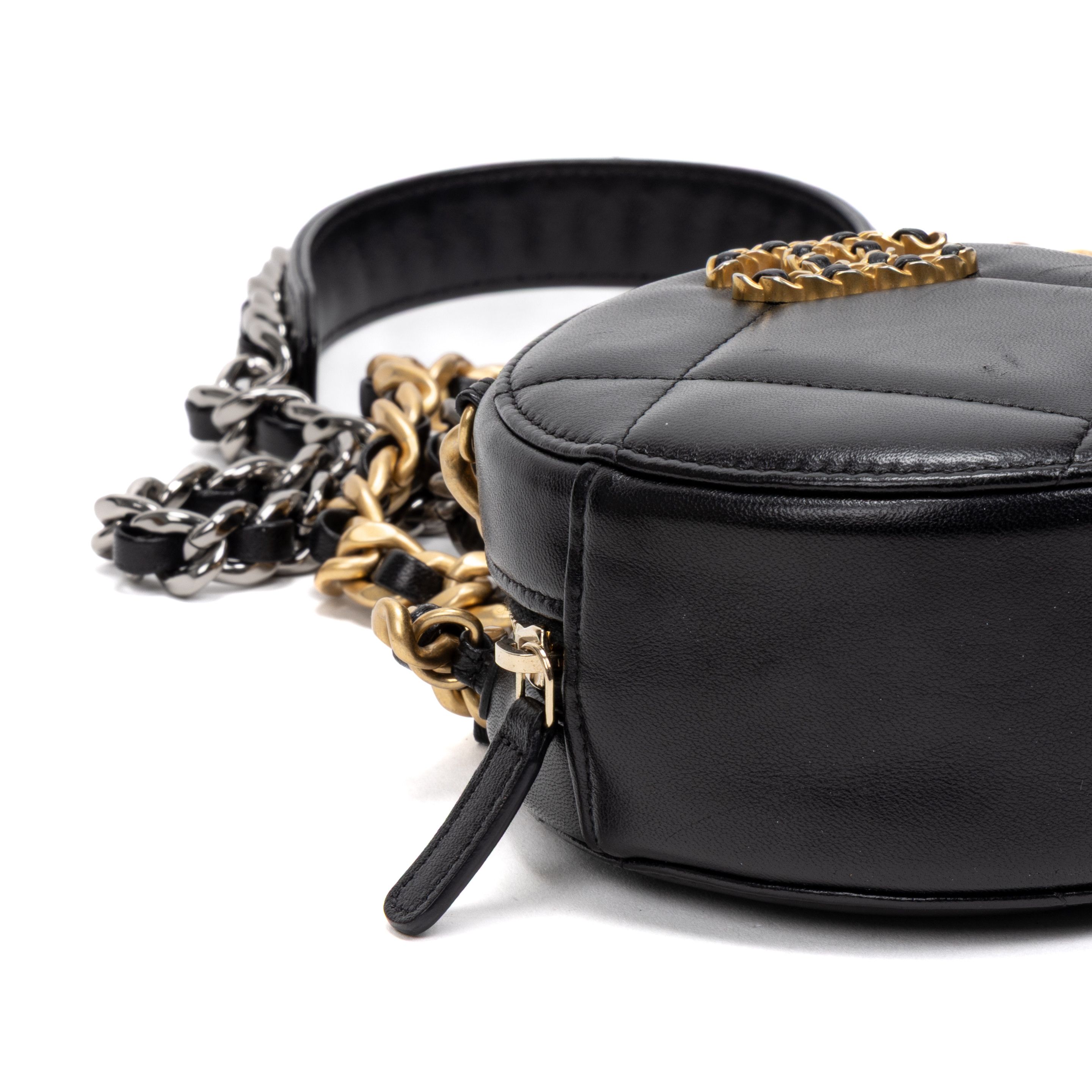 Chanel 19 Round Chain Clutch Small Size ONE SIZE - 7 Thumbnail