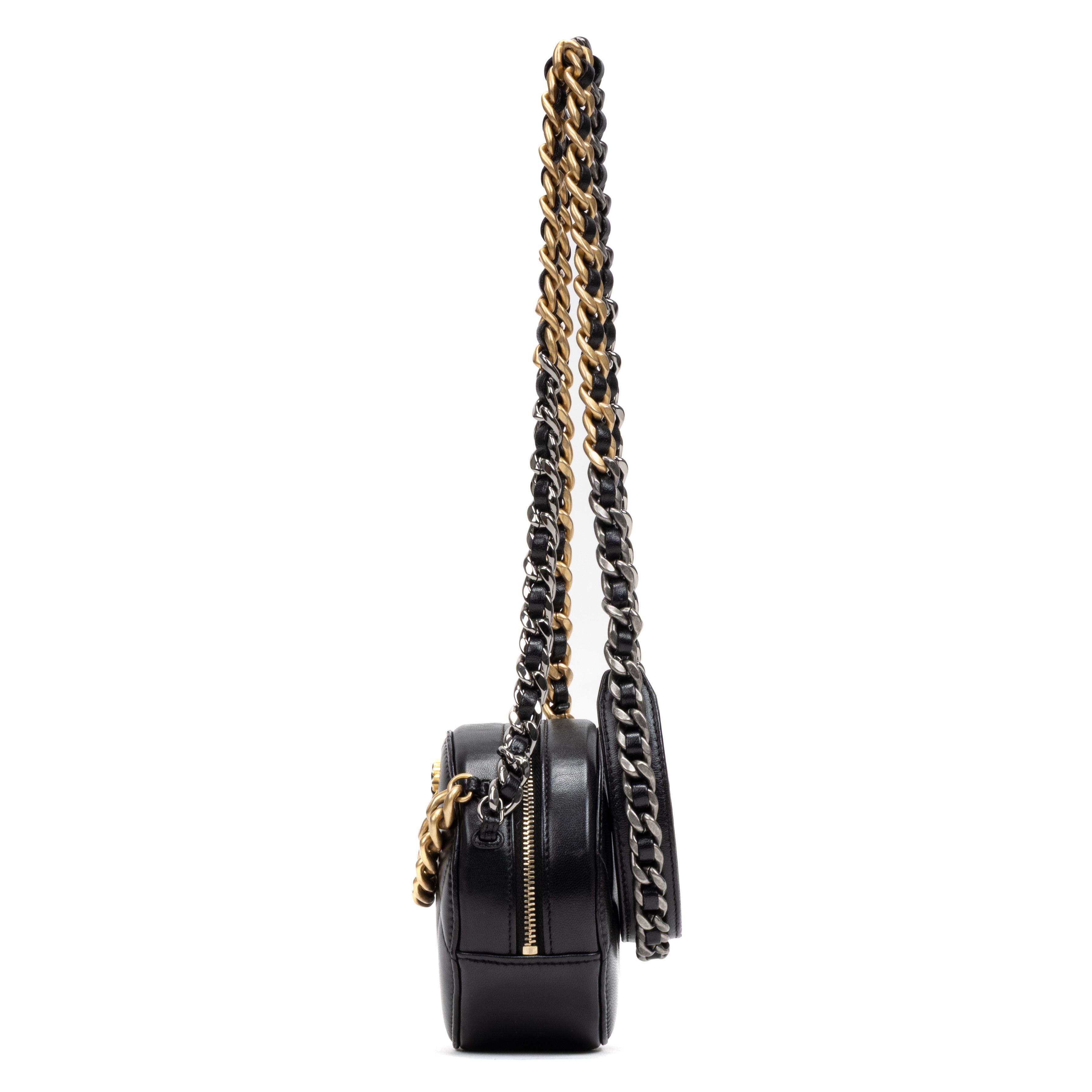 Chanel 19 Round Chain Clutch Small Size ONE SIZE - 4 Thumbnail