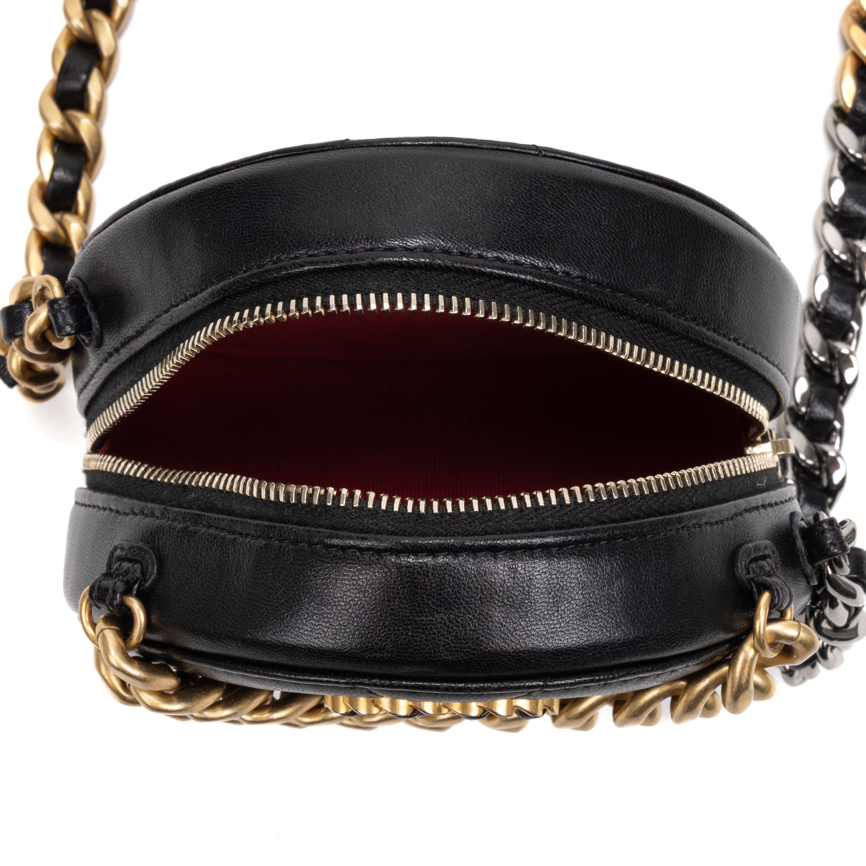 Chanel 19 Round Chain Clutch Small Size ONE SIZE - 9 Thumbnail
