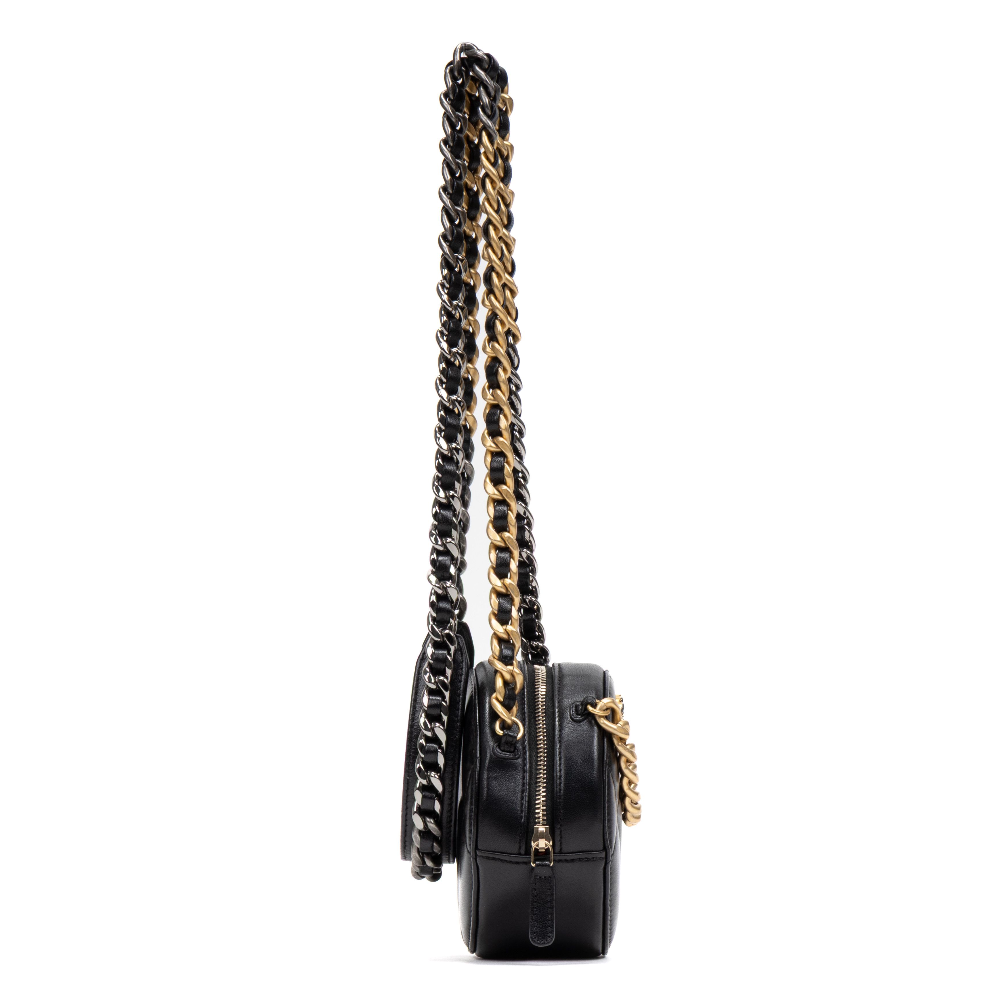 Chanel 19 Round Chain Clutch Small Size ONE SIZE - 3 Thumbnail