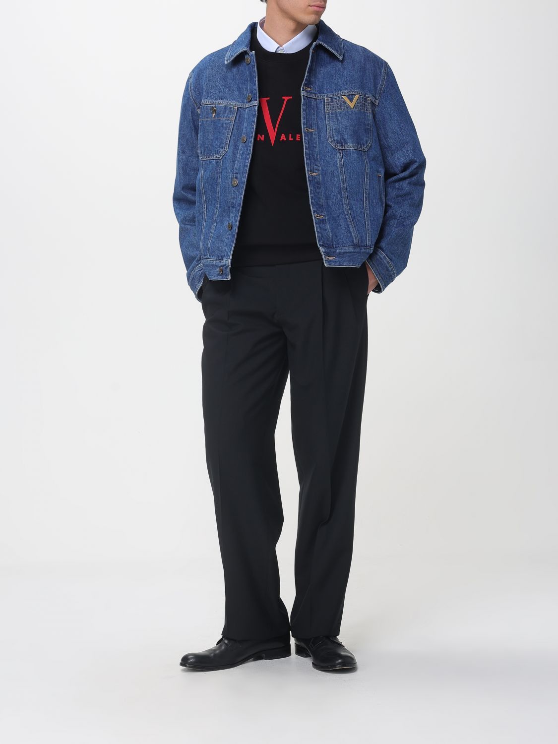 Valentino Valentino Sweatshirt Men Black Size US L / EU 52-54 / 3 - 2 Thumbnail