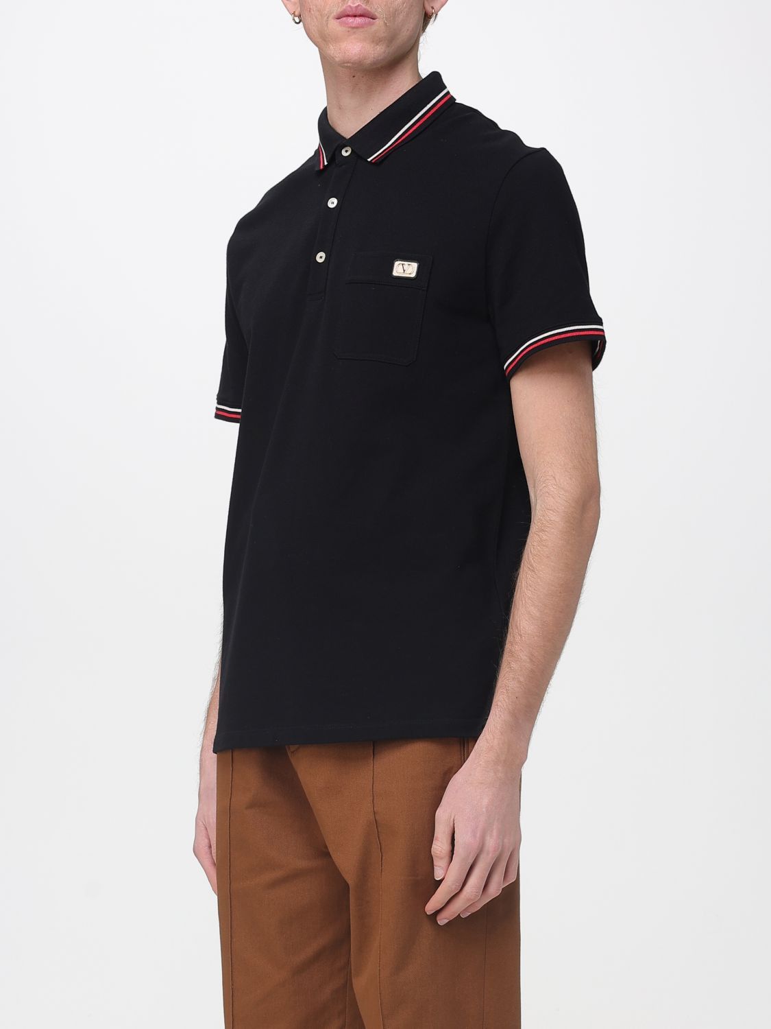 Valentino Valentino Polo Shirt Men Black Size US S / EU 44-46 / 1 - 4 Thumbnail