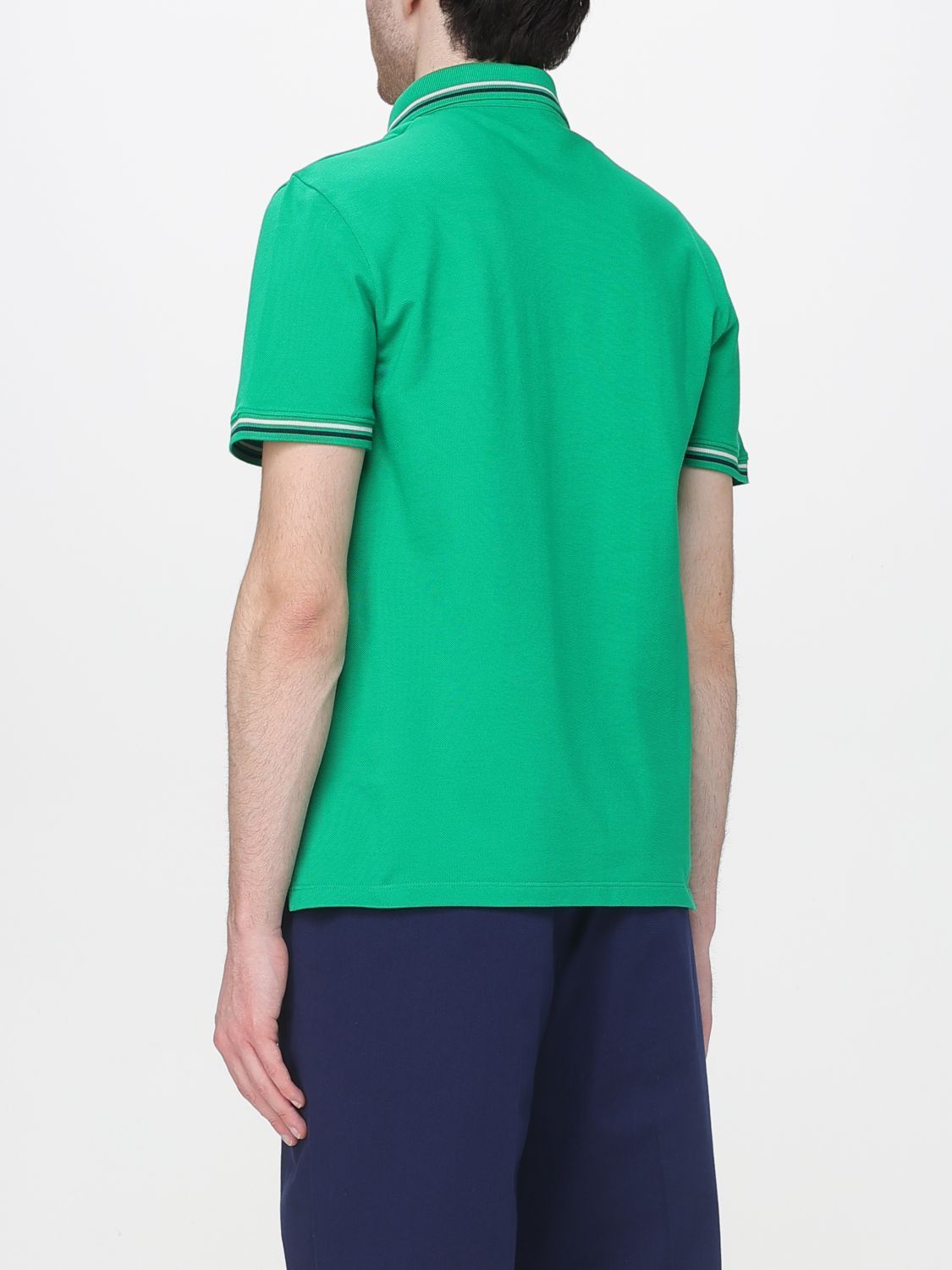 Valentino Valentino Polo Shirt Men Green Size US M / EU 48-50 / 2 - 3 Thumbnail