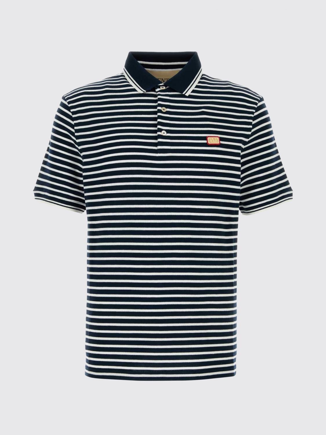 Valentino Valentino Polo Shirt Men White Size US M / EU 48-50 / 2 - 2 Thumbnail