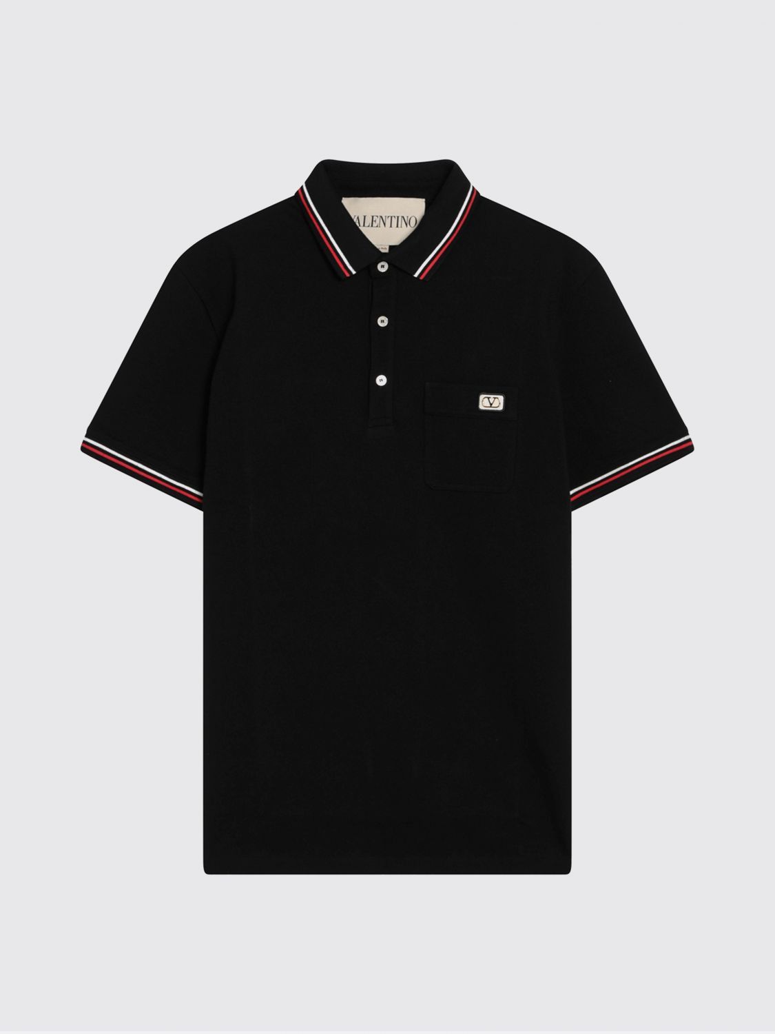 Valentino Valentino Polo Shirt Men Black Size US L / EU 52-54 / 3 - 2 Thumbnail