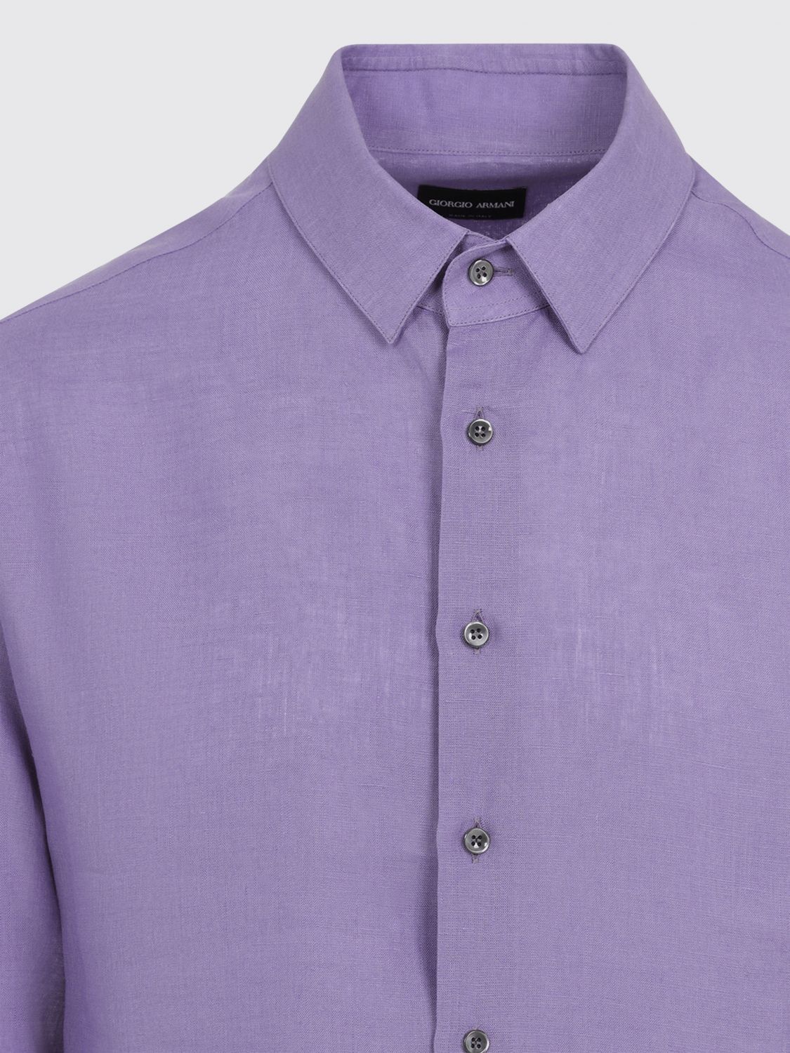 Giorgio Armani Giorgio Armani Shirt Men Violet Size US XL / EU 56 / 4 - 4 Thumbnail
