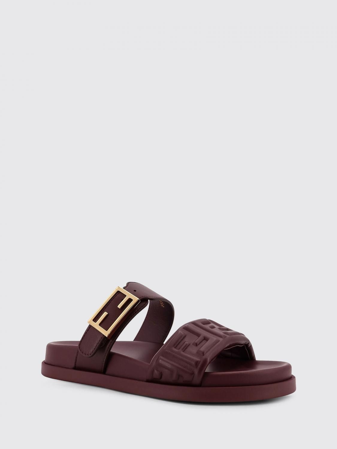 Fendi Fendi Heeled Sandal Woman Plum Size US 11 / IT 41 - 2 Thumbnail