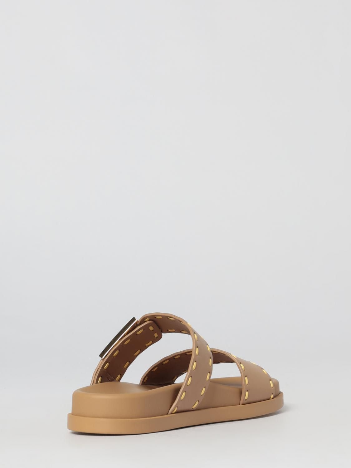 Fendi Fendi Heeled Sandal Woman Camel Size US 11 / IT 41 - 3 Thumbnail