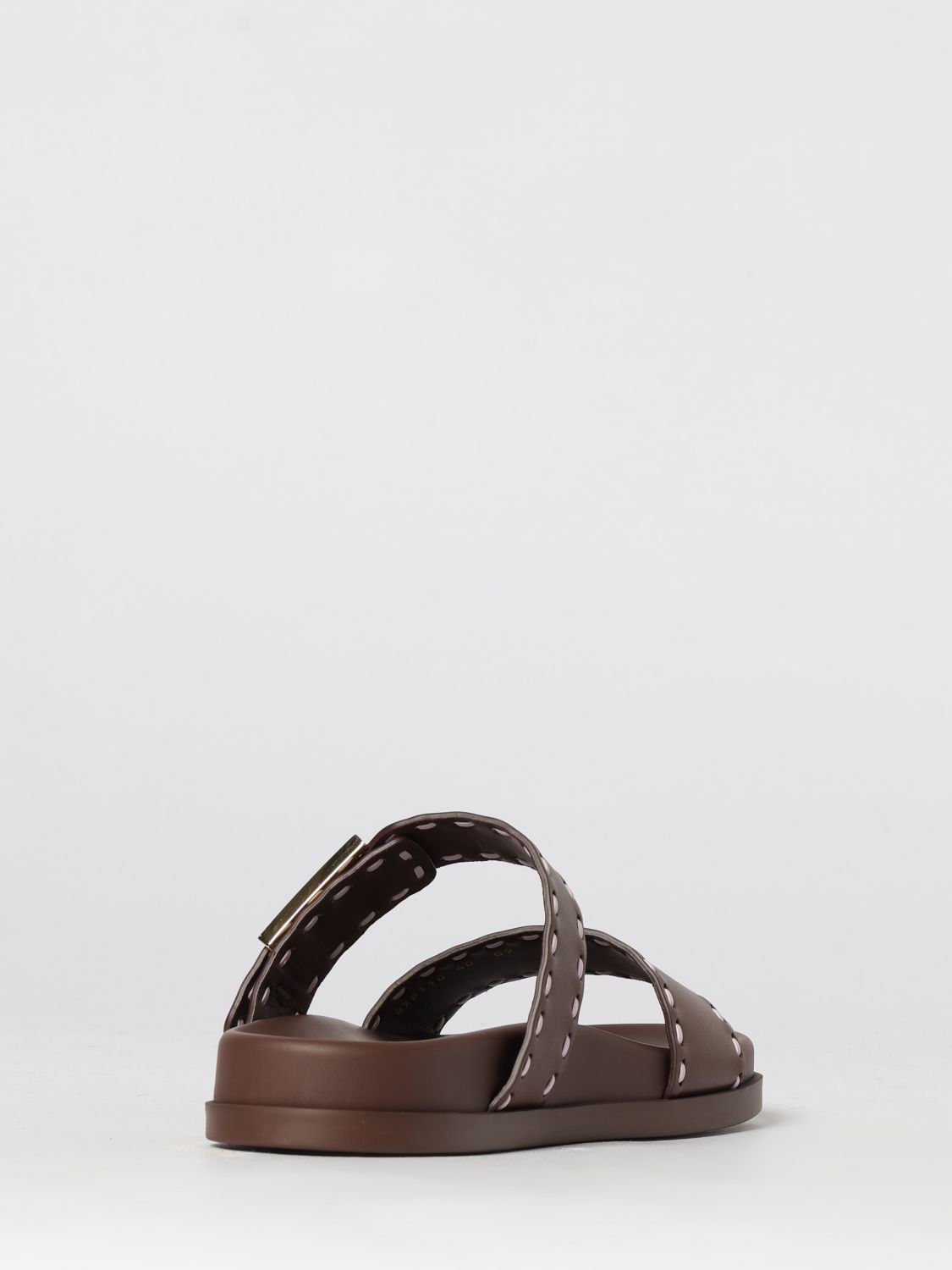 Fendi Fendi Heeled Sandal Woman Mahogany Size US 6 / IT 36 - 3 Thumbnail