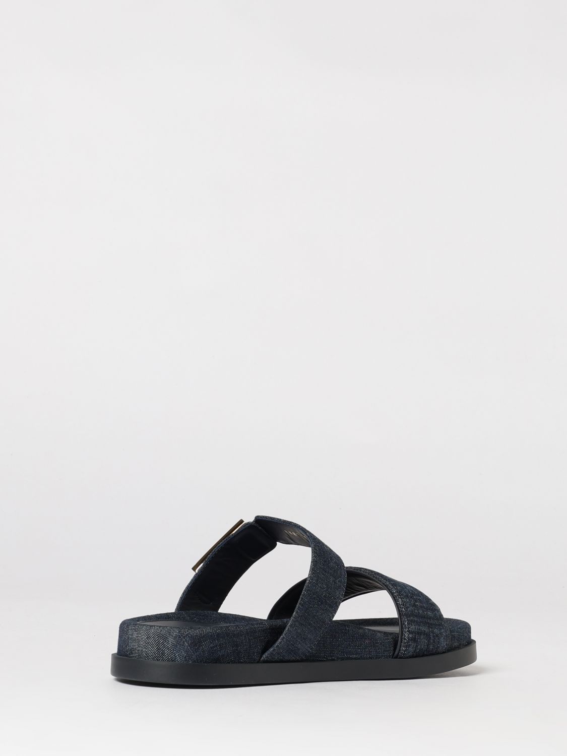 Fendi Fendi Heeled Sandal Woman Blue Size US 9.5 / IT 39.5 - 3 Thumbnail