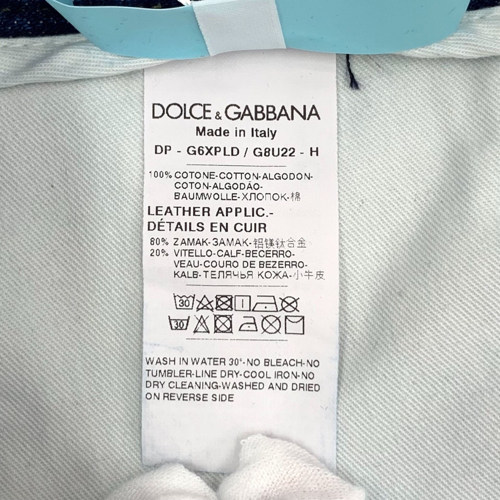Dolce & Gabbana Dolce & Gabbana Distressed Blue Denim Jeans 34 Size US 34 / EU 50 - 10 Thumbnail