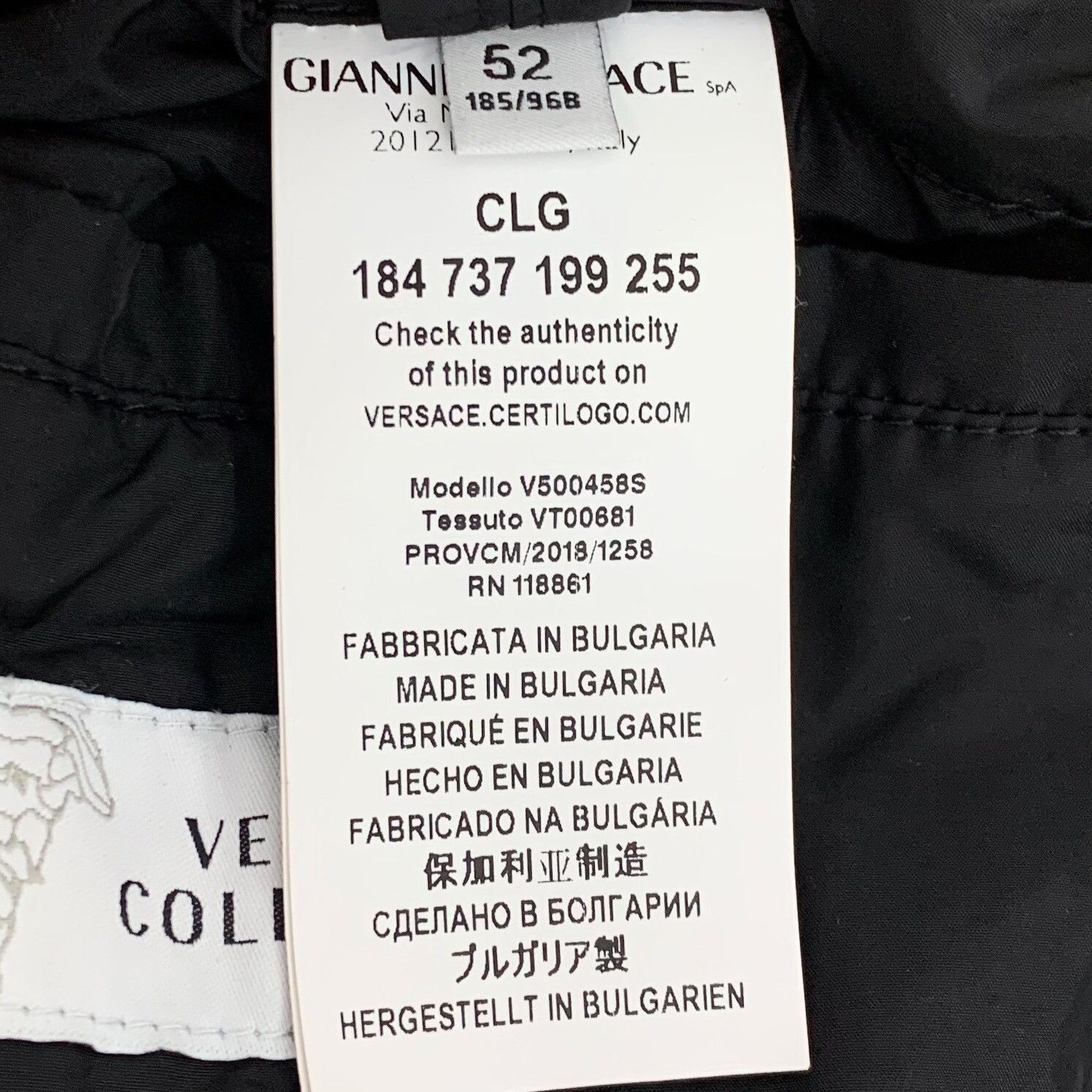 Versace Versace Collection Badge Embroidered Jacket Size 52 Size US L / EU 52-54 / 3 - 7 Thumbnail