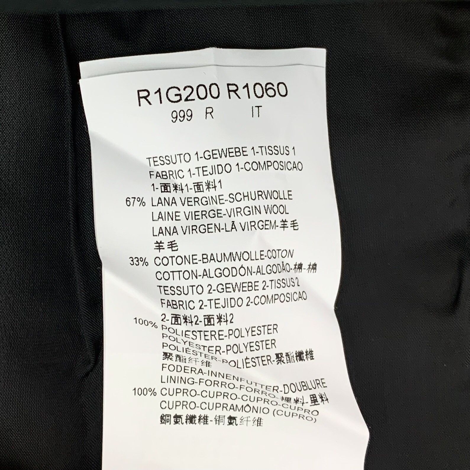 Emporio Armani Emporio Armani Wool Blend Single Breasted Blazer 38R Size 38R - 8 Thumbnail