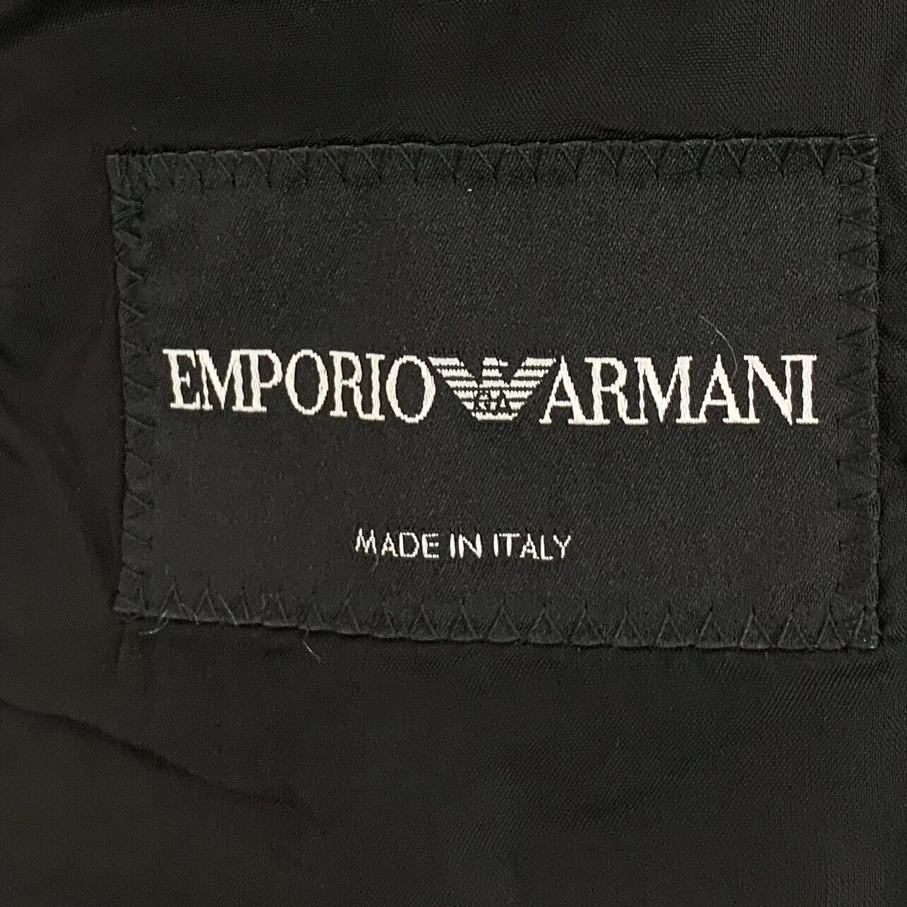 Emporio Armani Emporio Armani Wool Blend Single Breasted Blazer 38R Size 38R - 6 Thumbnail