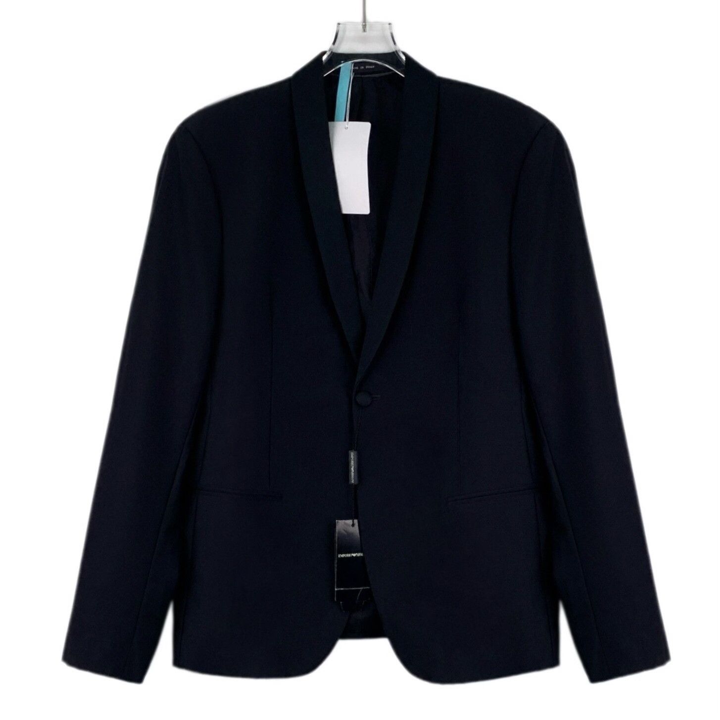 Emporio Armani Emporio Armani Wool Blend Single Breasted Blazer 38R Size 38R - 2 Thumbnail
