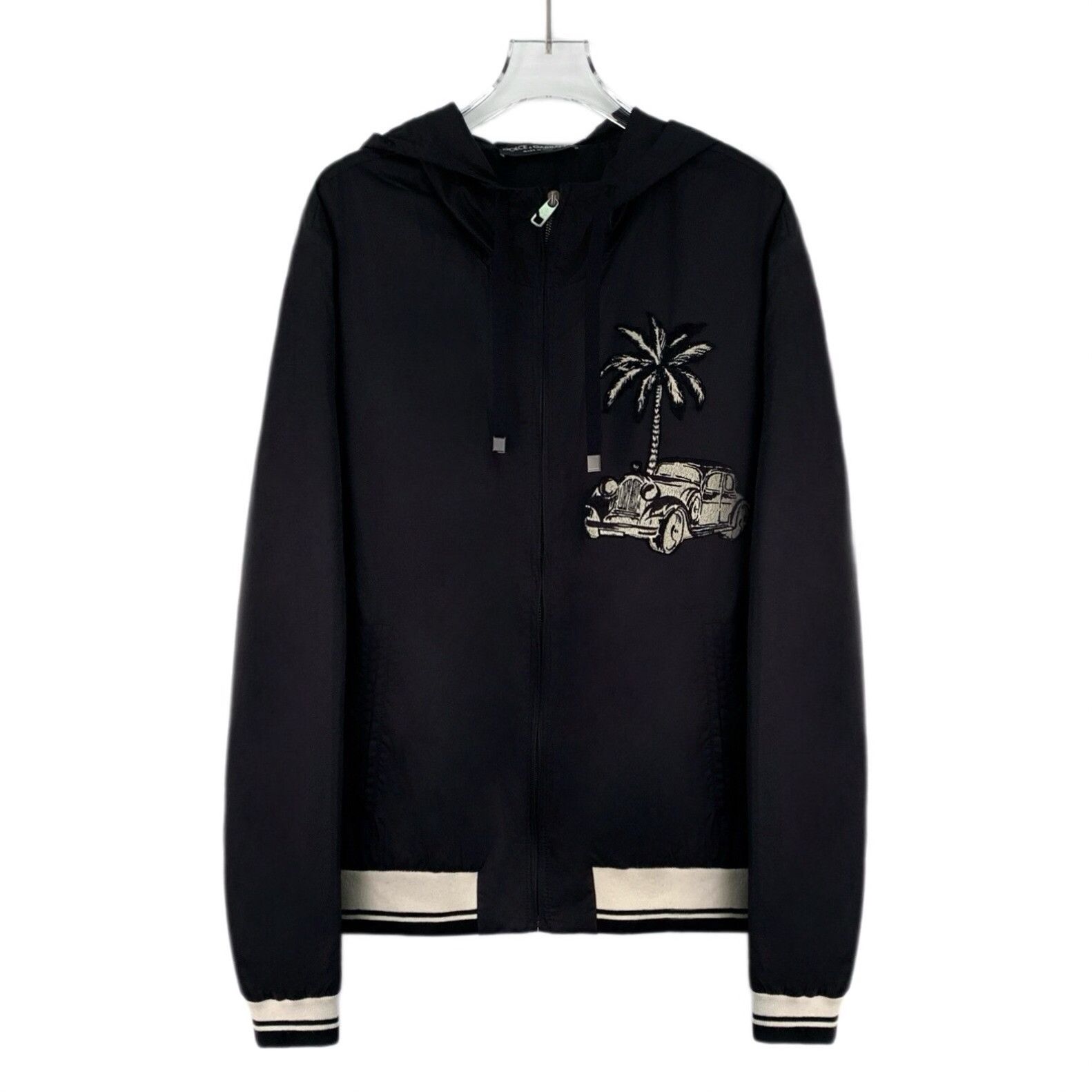 Dolce & Gabbana Dolce & Gabbana Car Embroidery Hooded Jacket EU 44 Size US S / EU 44-46 / 1 - 2 Thumbnail
