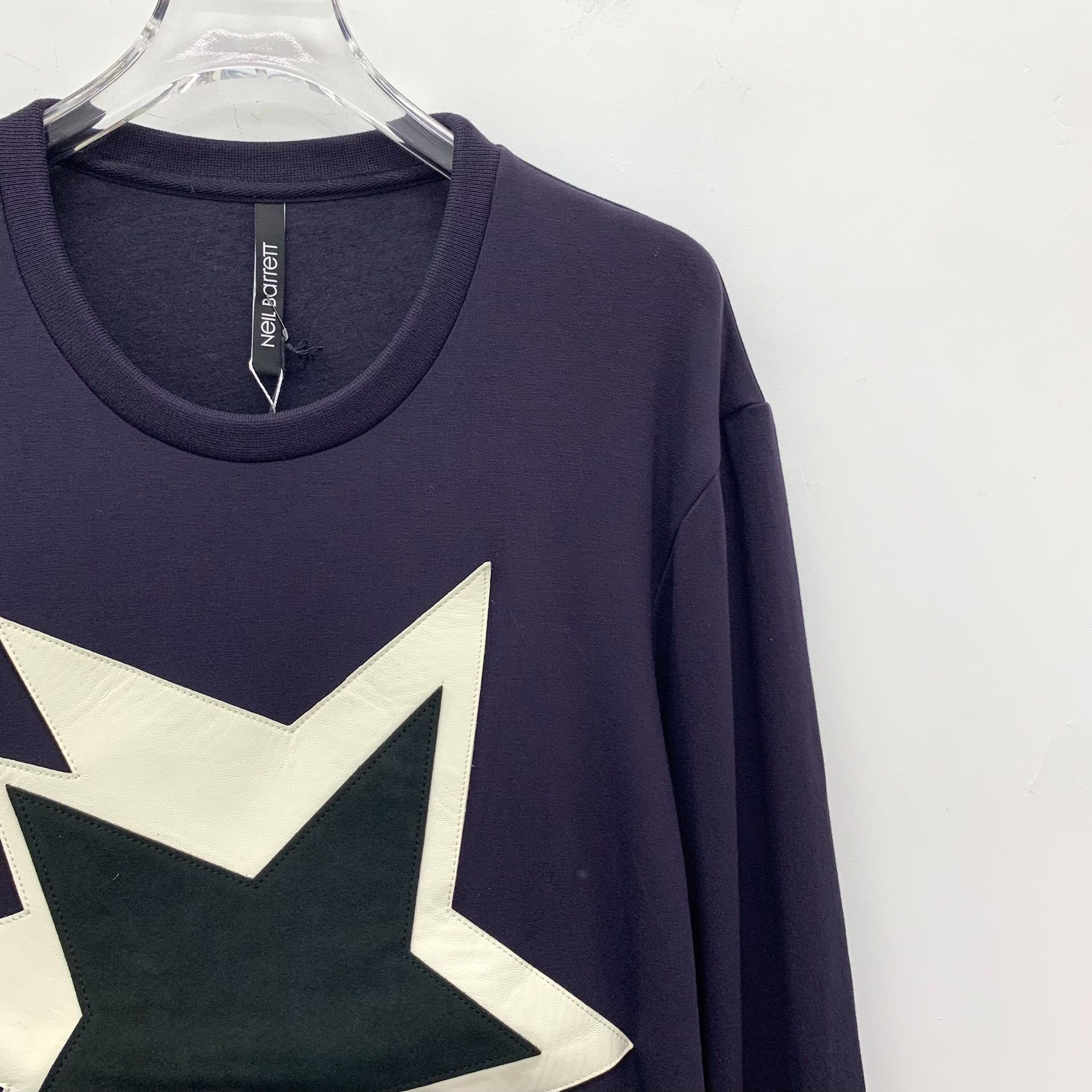 Neil Barrett Neil Barrett Star Patch Sweatshirt Size S Size US S / EU 44-46 / 1 - 4 Thumbnail