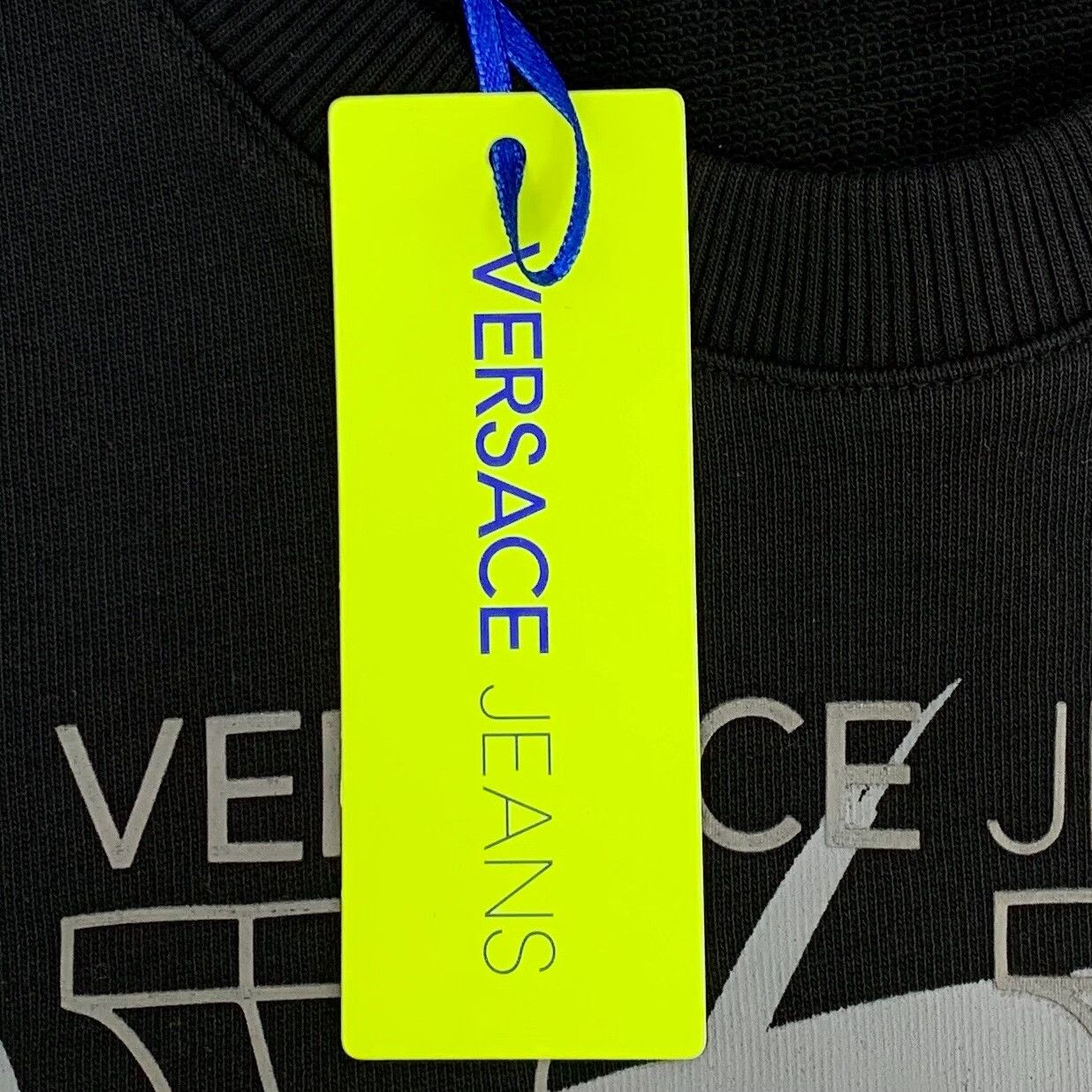 Versace Versace Jeans Logo Print Sweatshirt US M Size US M / EU 48-50 / 2 - 8 Thumbnail